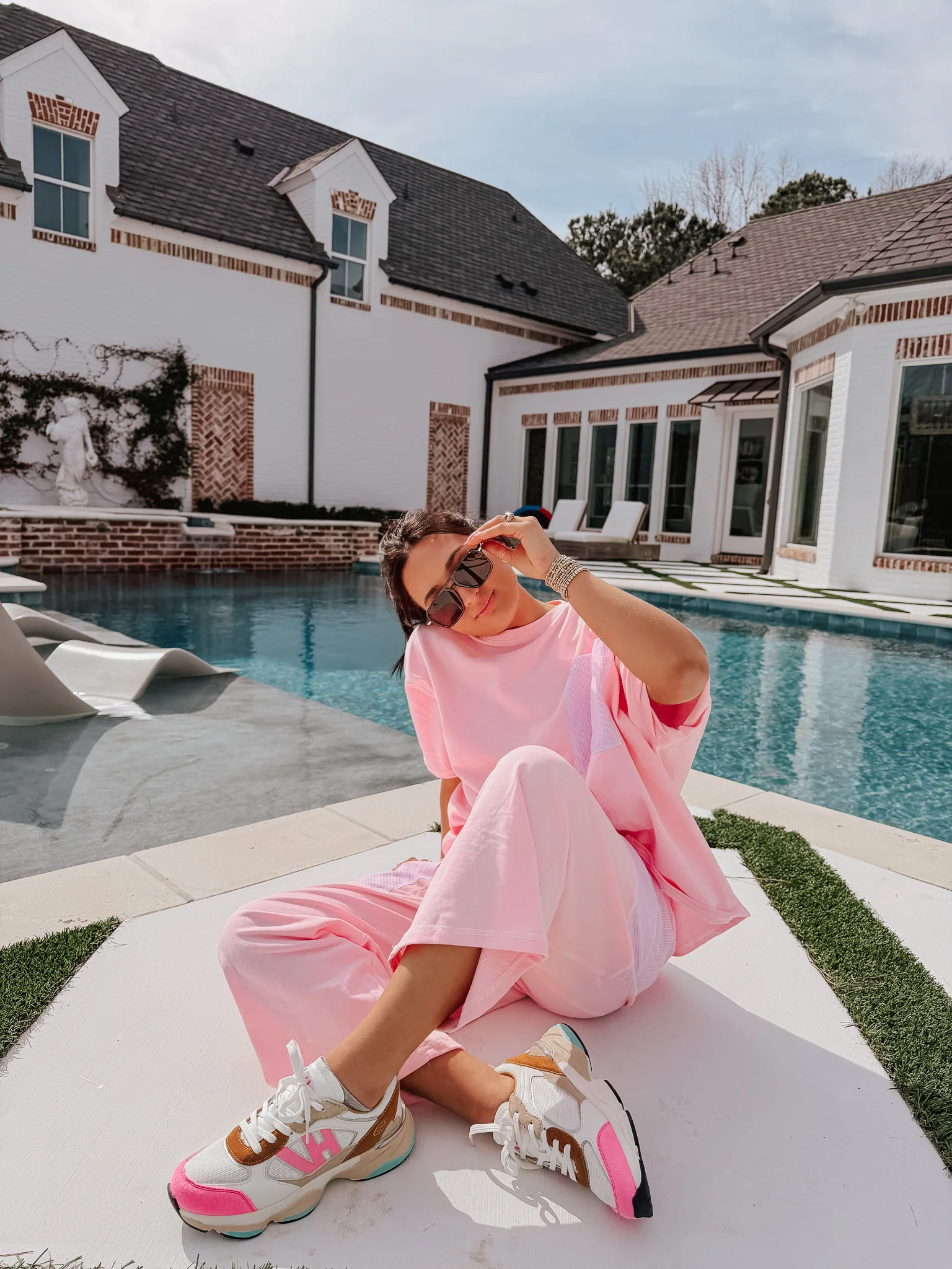 Line & Leisure Pink Oversized Set - Image 4