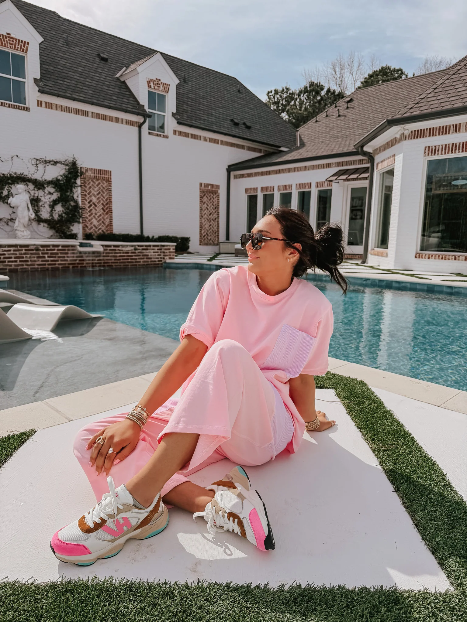 Line & Leisure Pink Oversized Set - Image 9