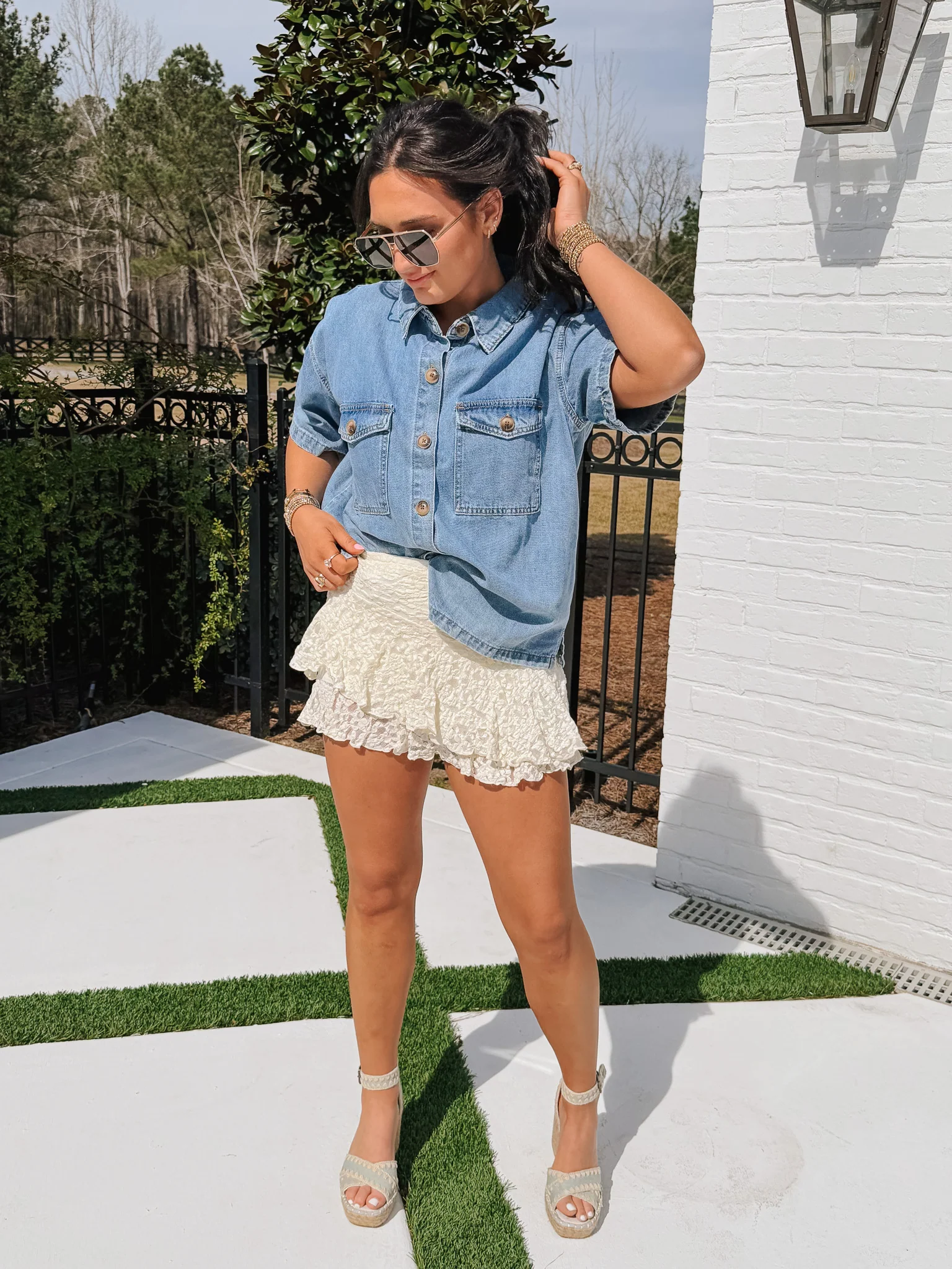 Coastal Living Lace Skort - Image 2