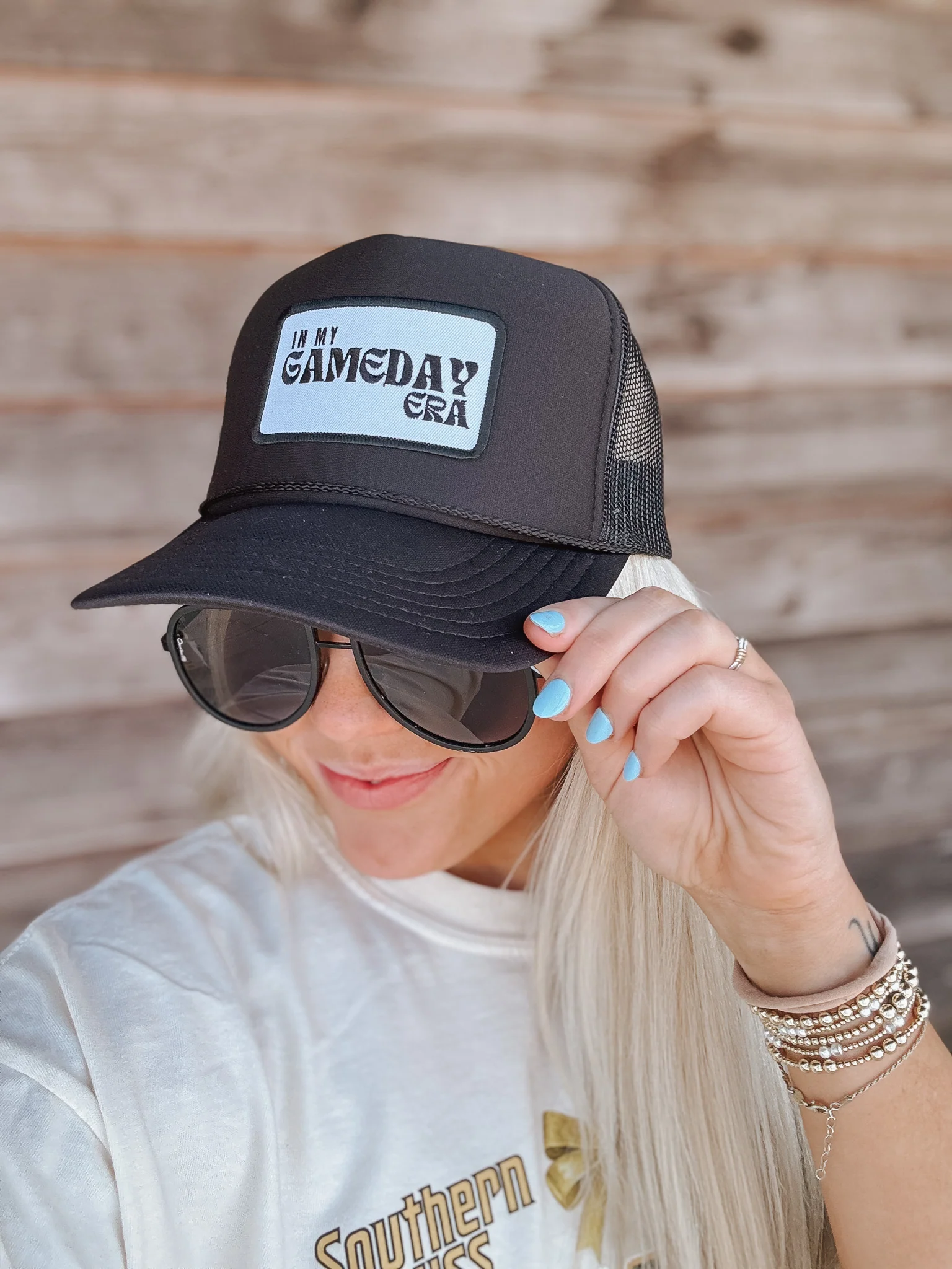 In My Gameday Era Embroidered Patch Trucker - Image 6