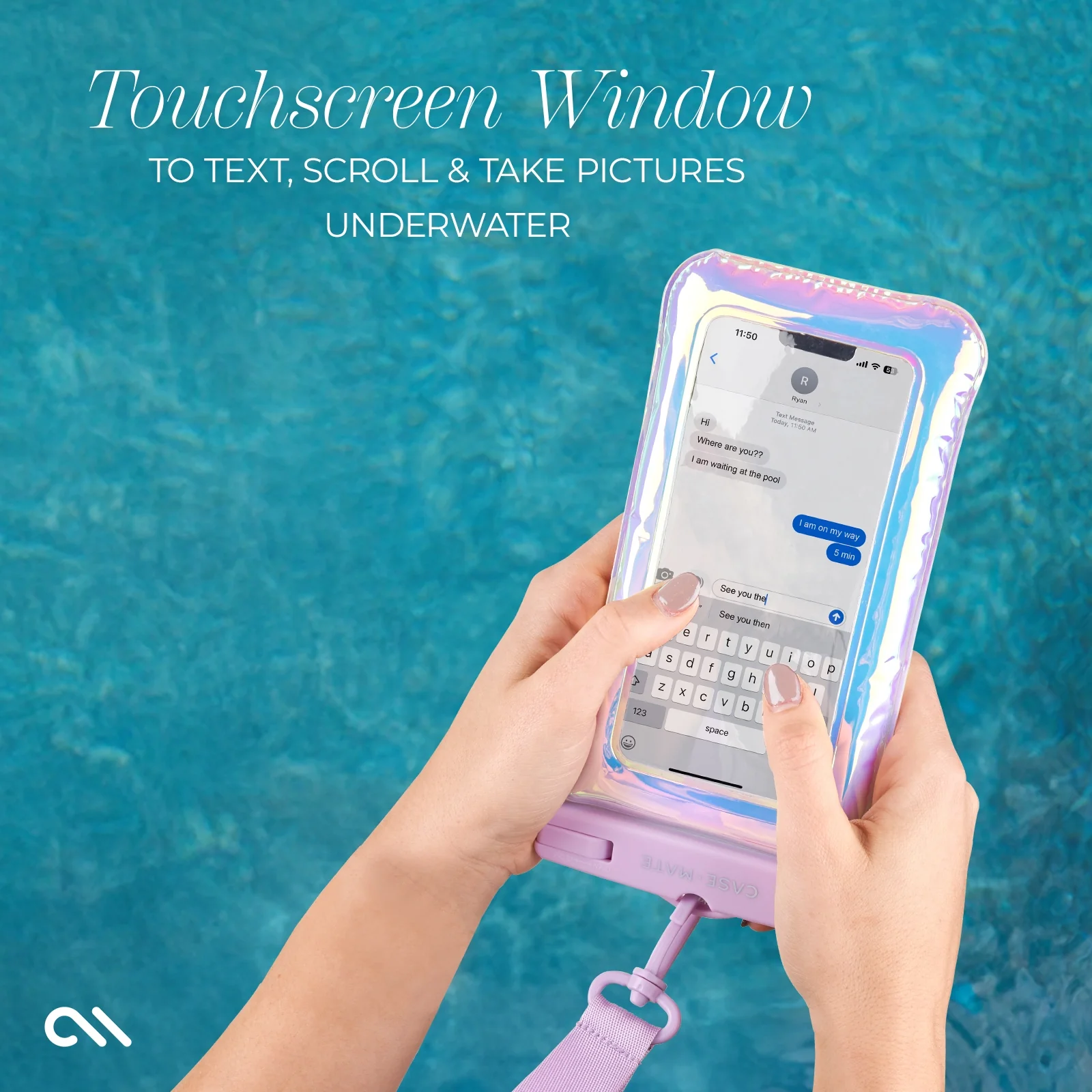Waterproof Floating Phone Pouch - Iridescent - Image 7