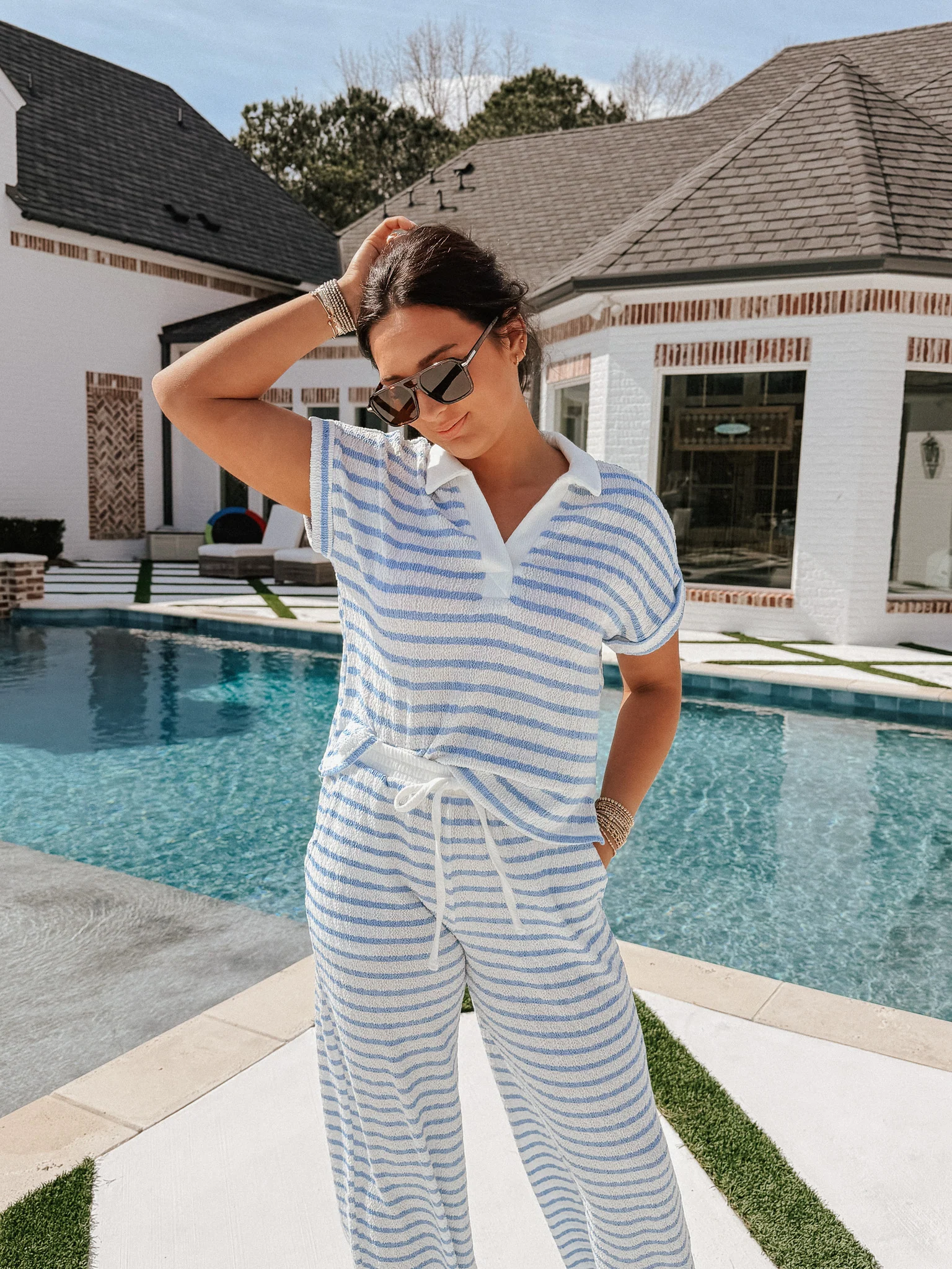 Beach House Brunch Set in Blue - Image 2