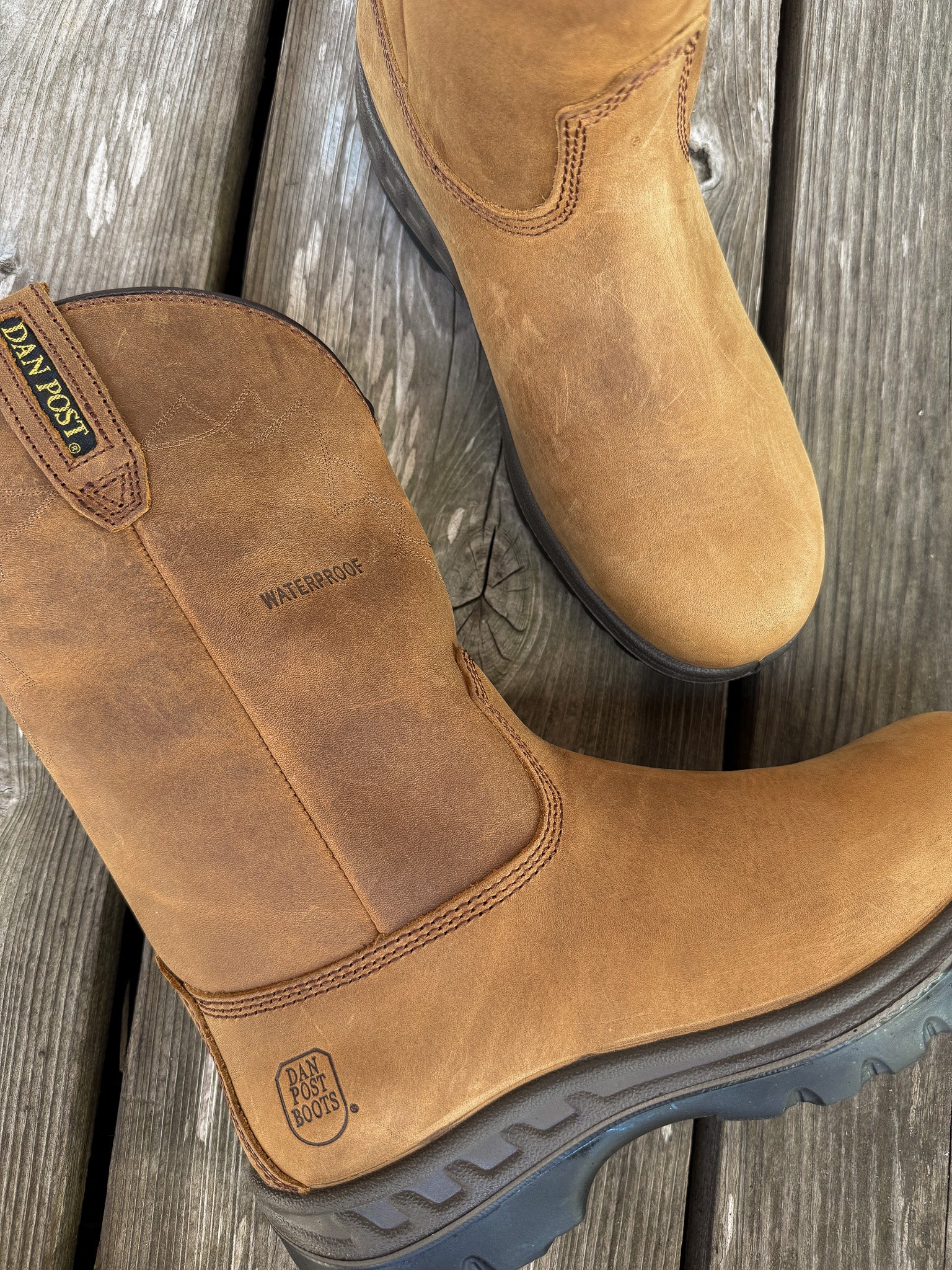 Men's Dan Post 12" Steel Toe Waterproof Cummins Boots - Image 5