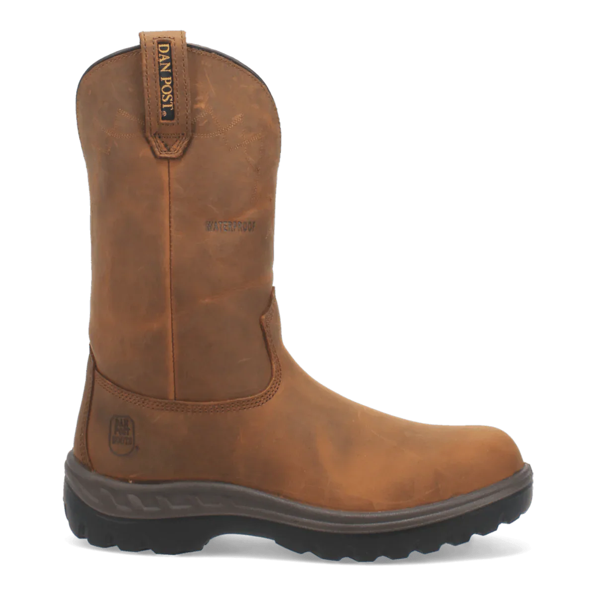 Men's Dan Post 12" Steel Toe Waterproof Cummins Boots - Image 6