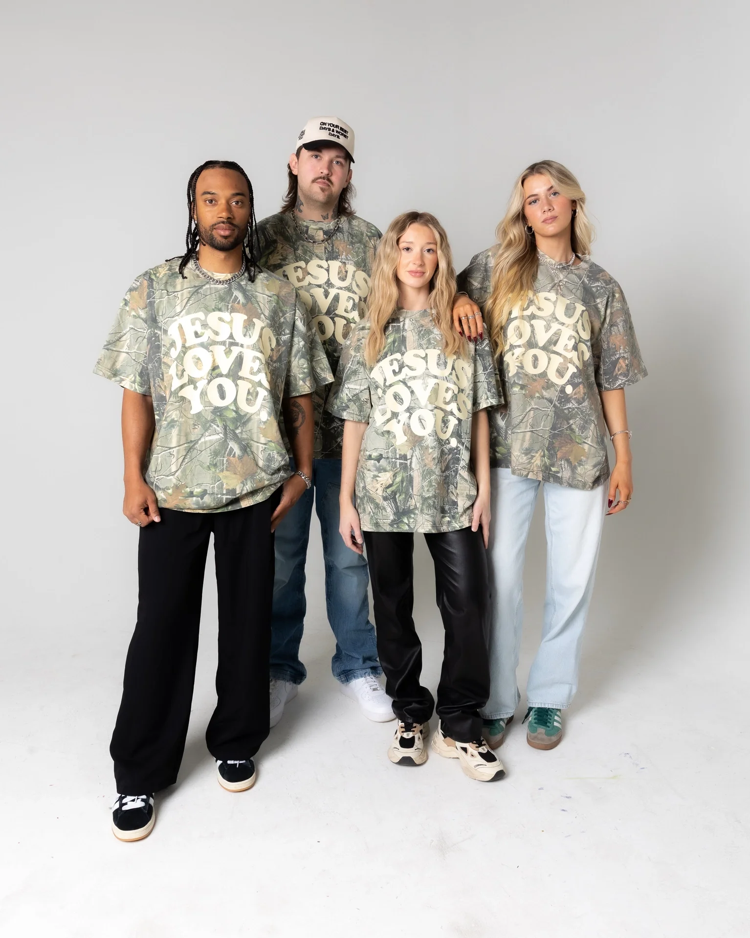 Jesus Loves You Camo Tee - Image 4