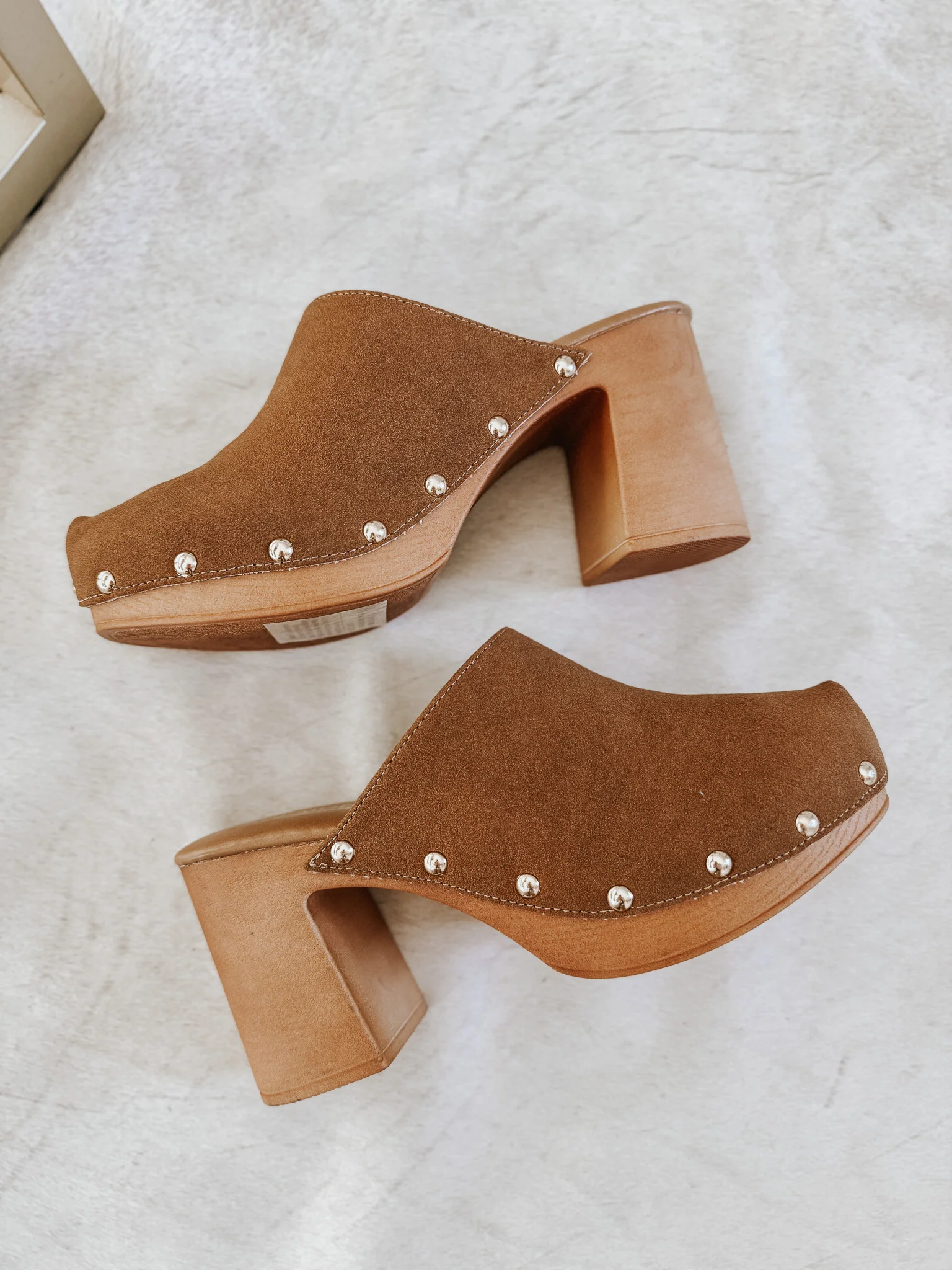 The Abbey Studded Wood Clog - Image 10