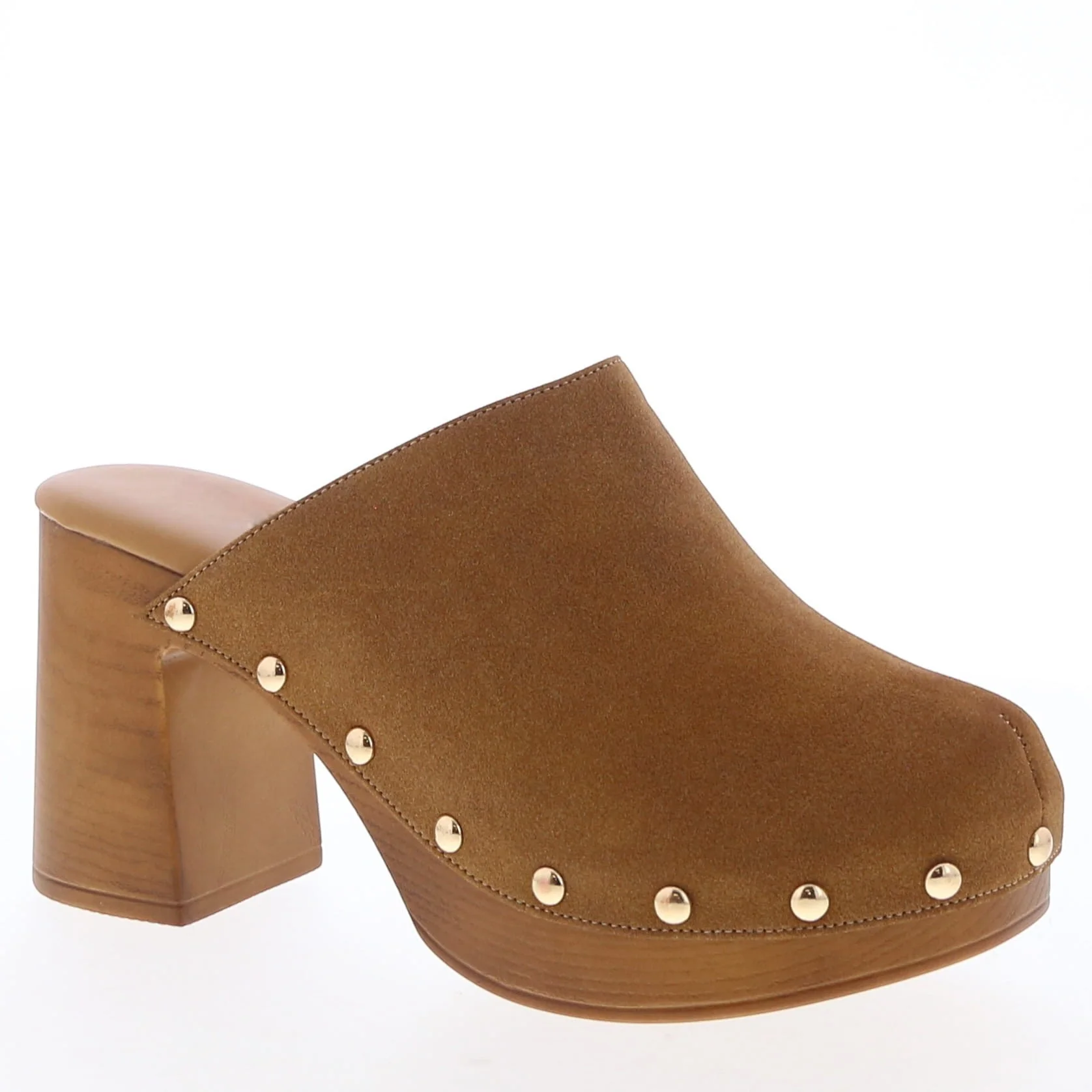 The Abbey Studded Wood Clog - Image 12
