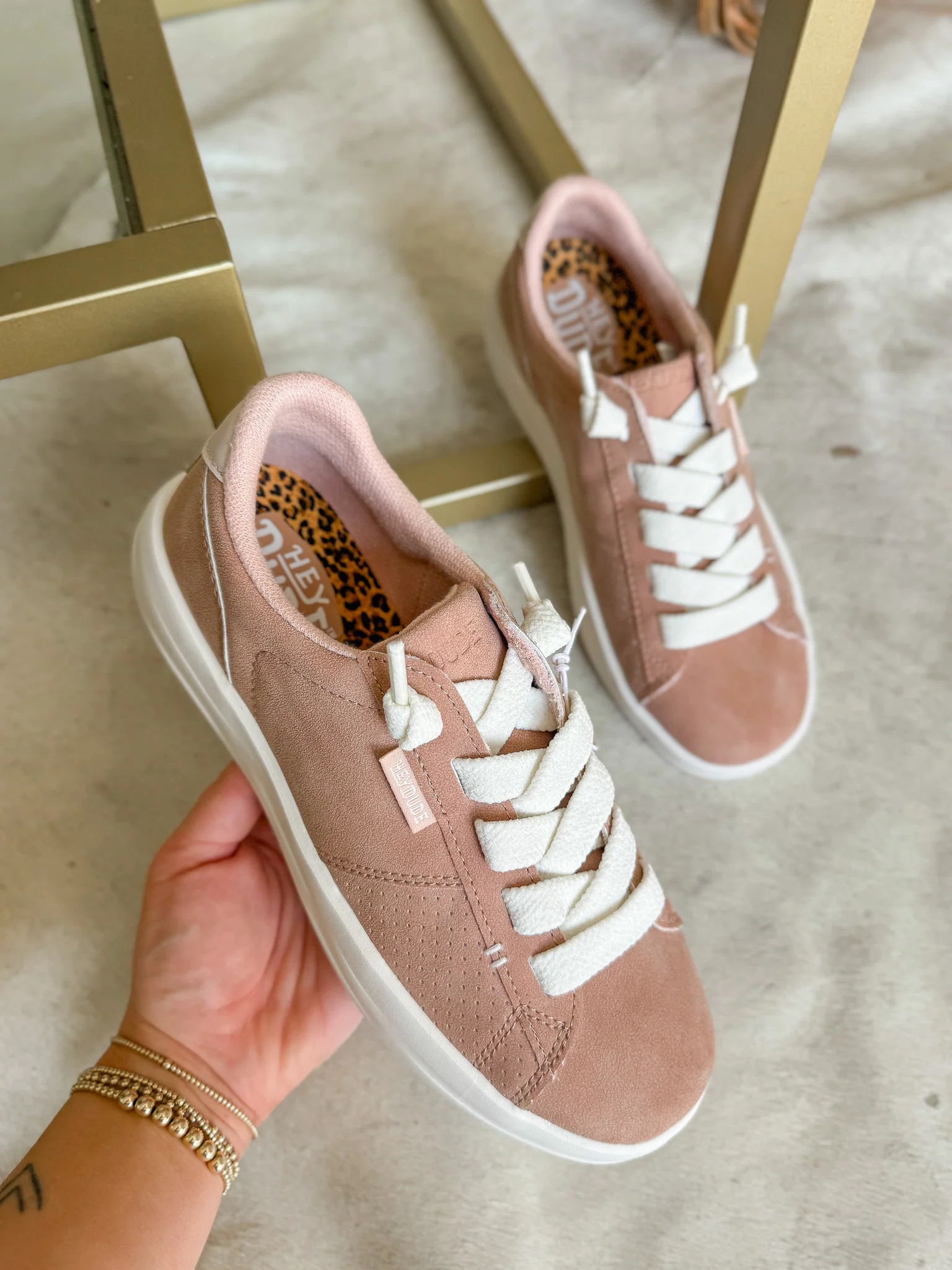 Women's Hey Dude Karina Duo Classic Blush - Image 3