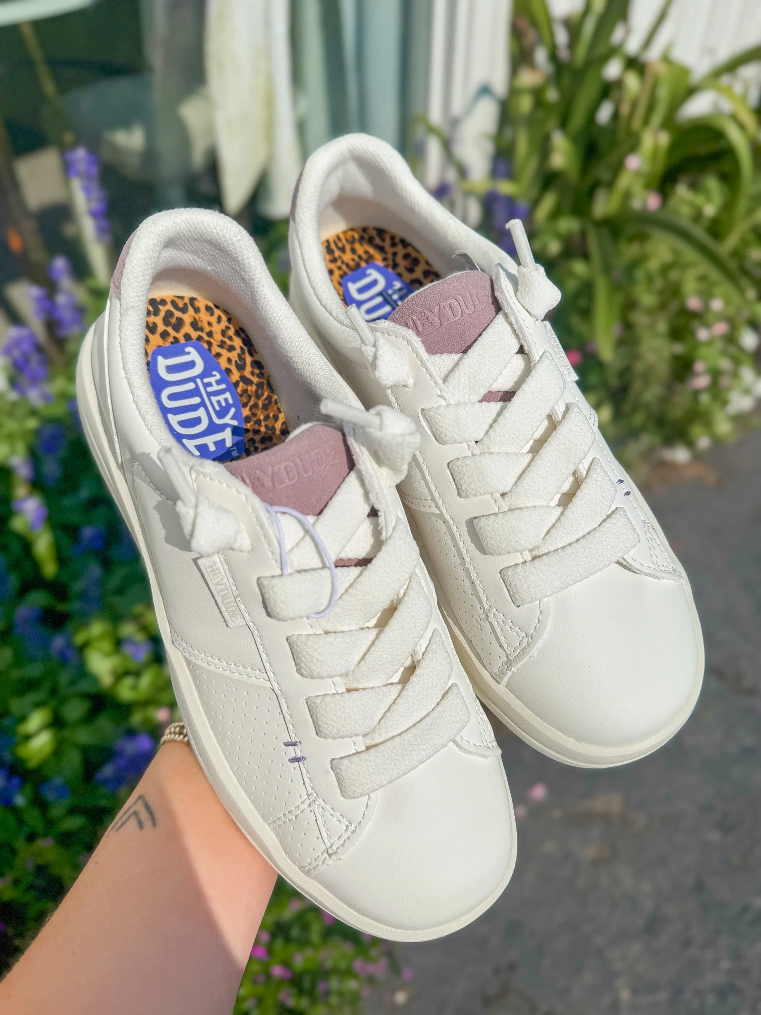 Women's Hey Dude Karina Duo Classic White - Image 8