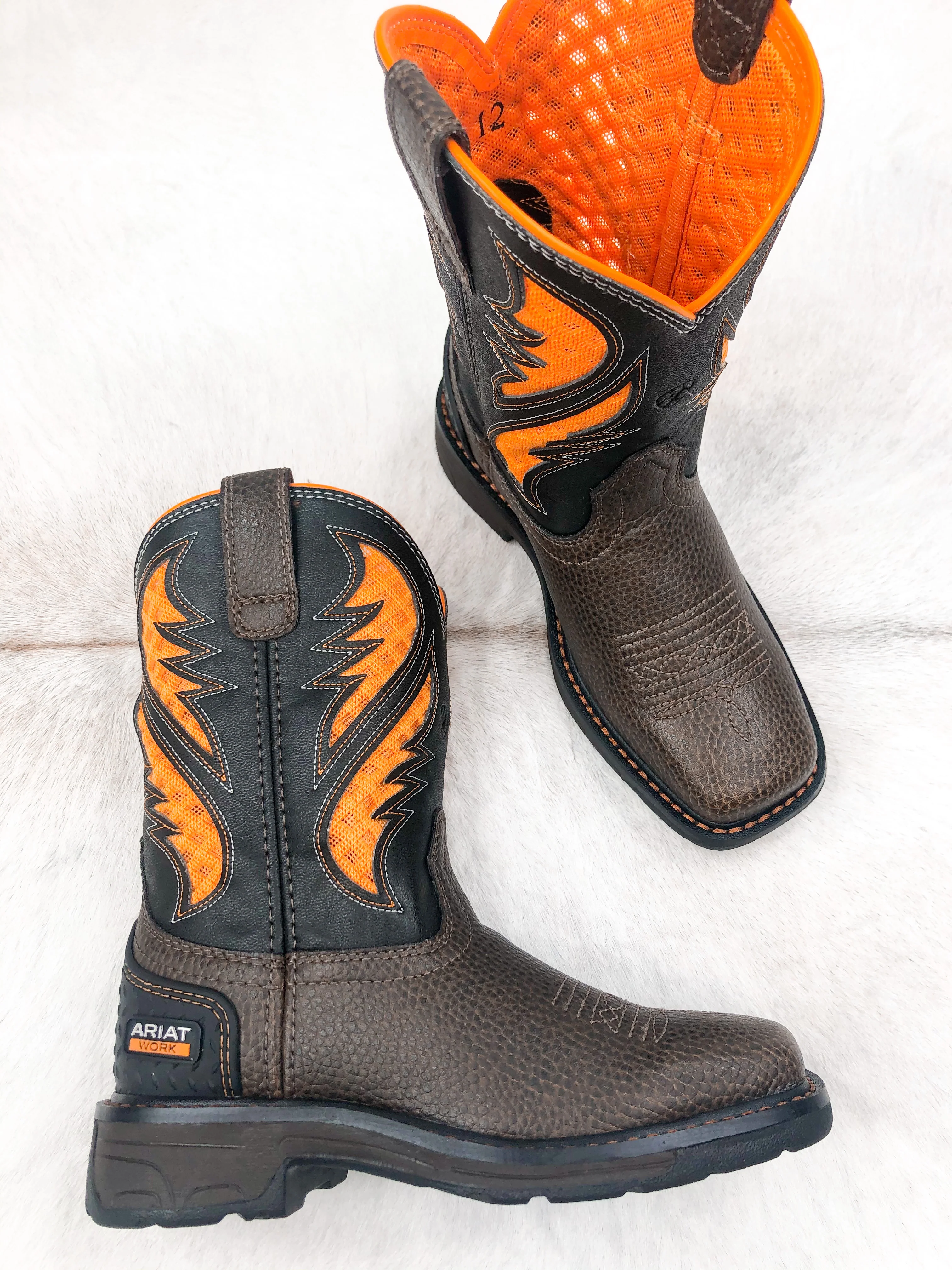 Youth Ariat Work VentTEK Boot - Image 2