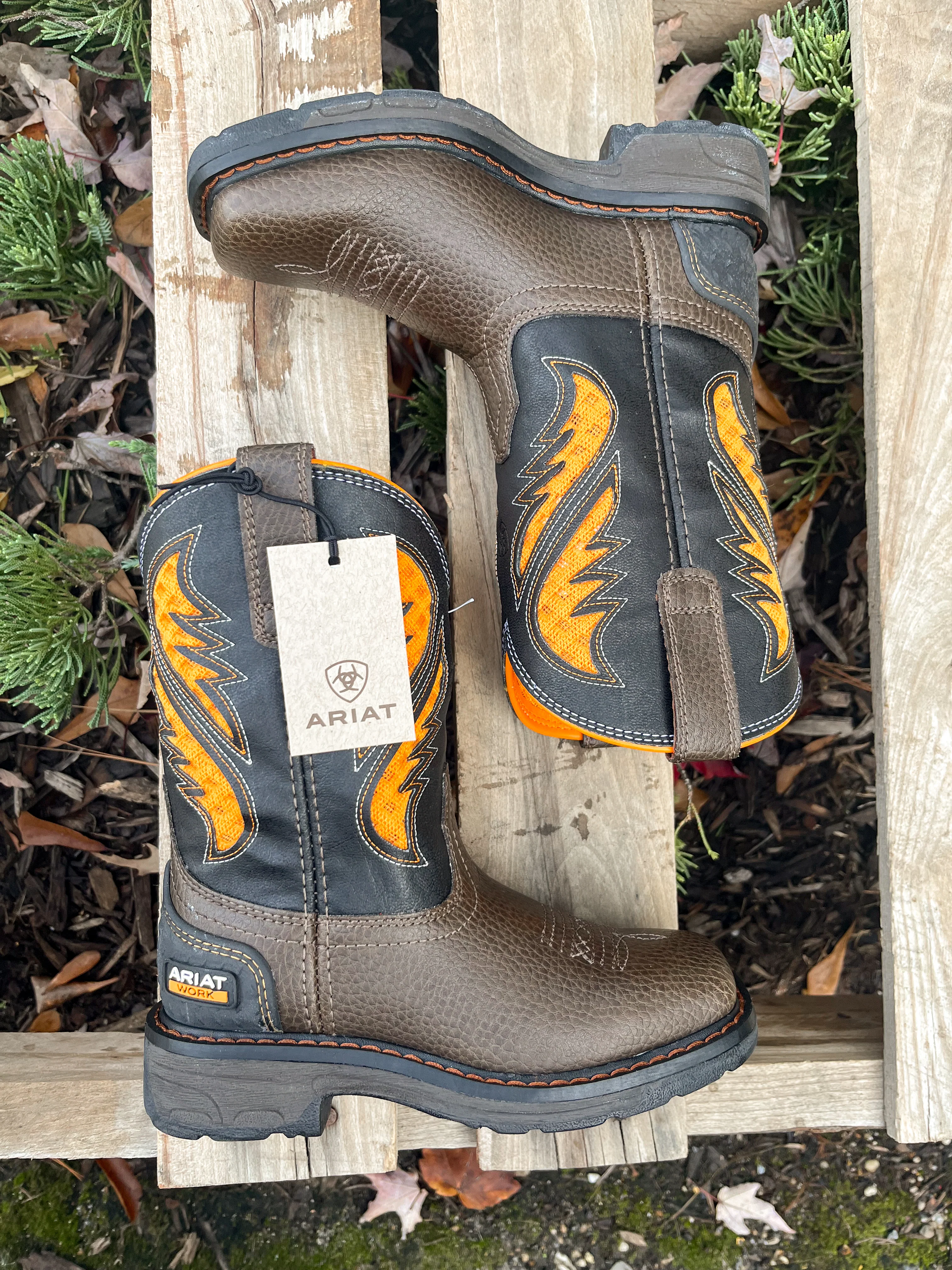 Youth Ariat Work VentTEK Boot - Image 3