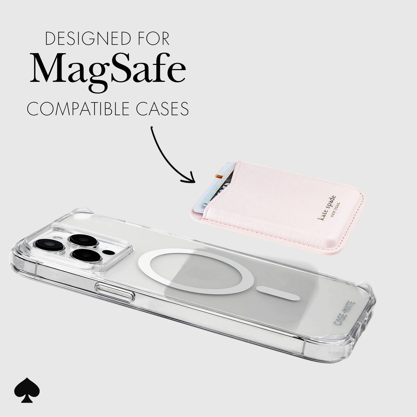 Kate Spade New York Wallet Magsafe - Pale Dogwood Pink - Image 4