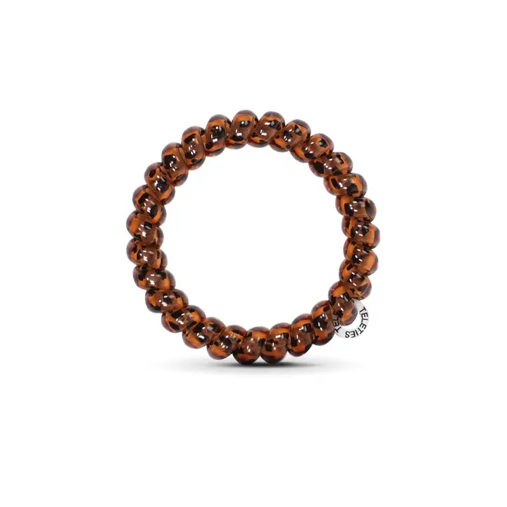 Teleties Spiral Hair Coils | Large | Tortoise Hair Ties - Image 3