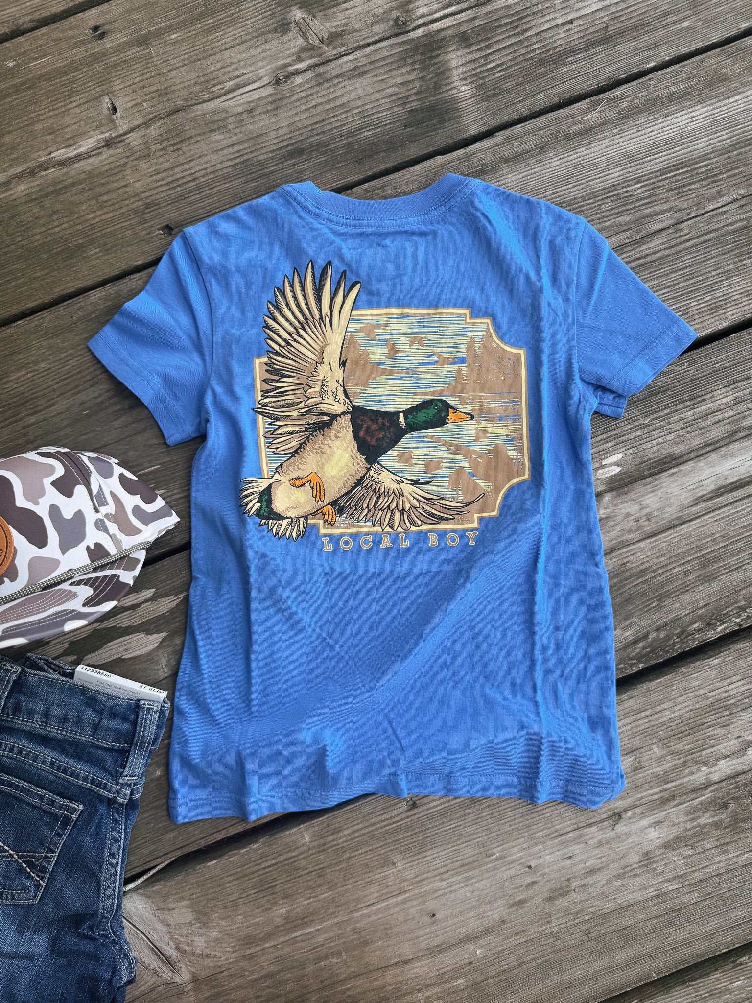 Youth Local Boy Greenhead Flight T-Shirt - Image 4