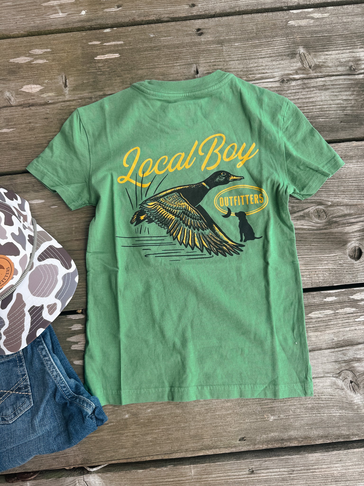 Youth Local Boy Moonlit Mallard T-Shirt - Image 2