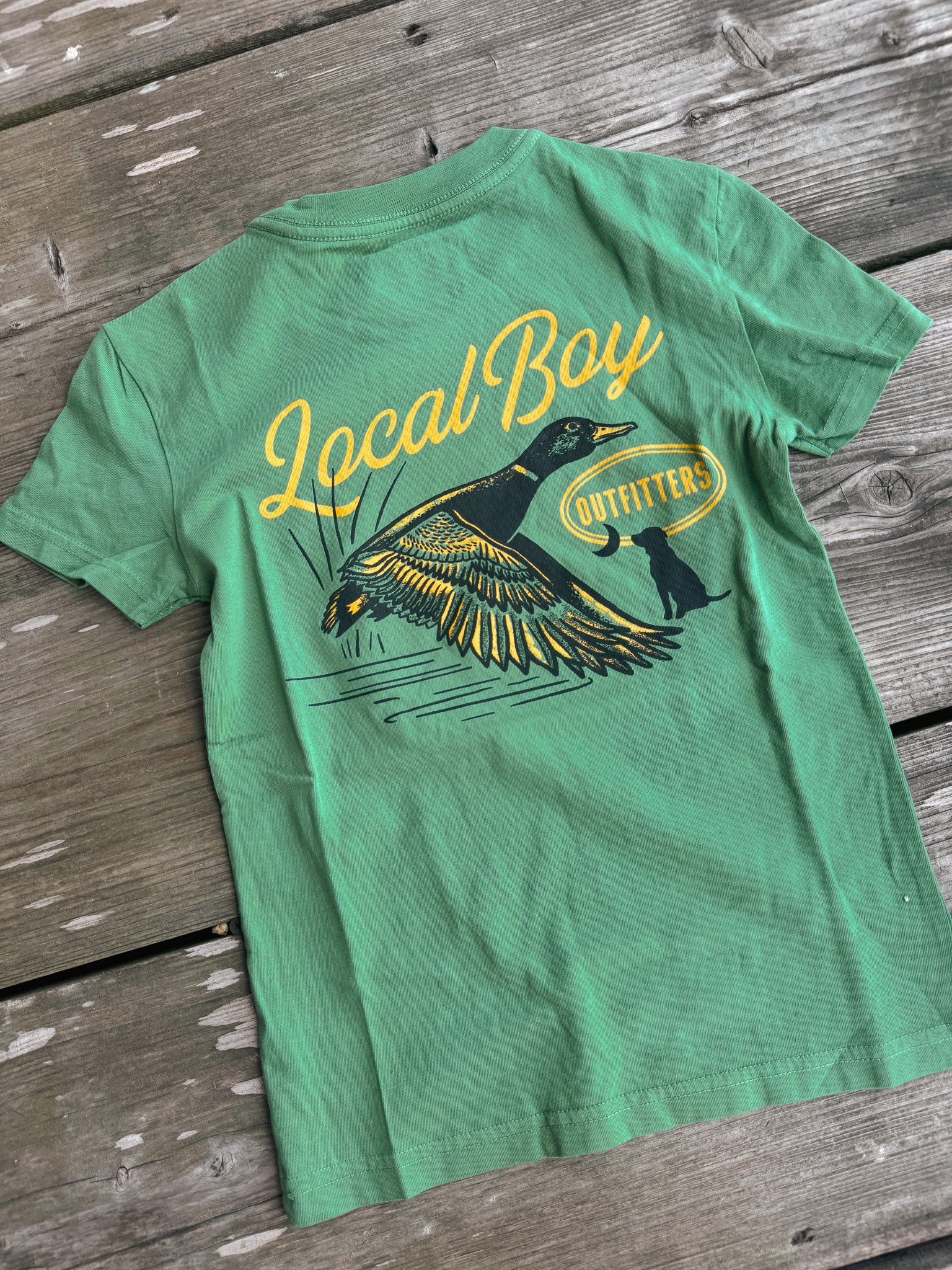 Youth Local Boy Moonlit Mallard T-Shirt - Image 4