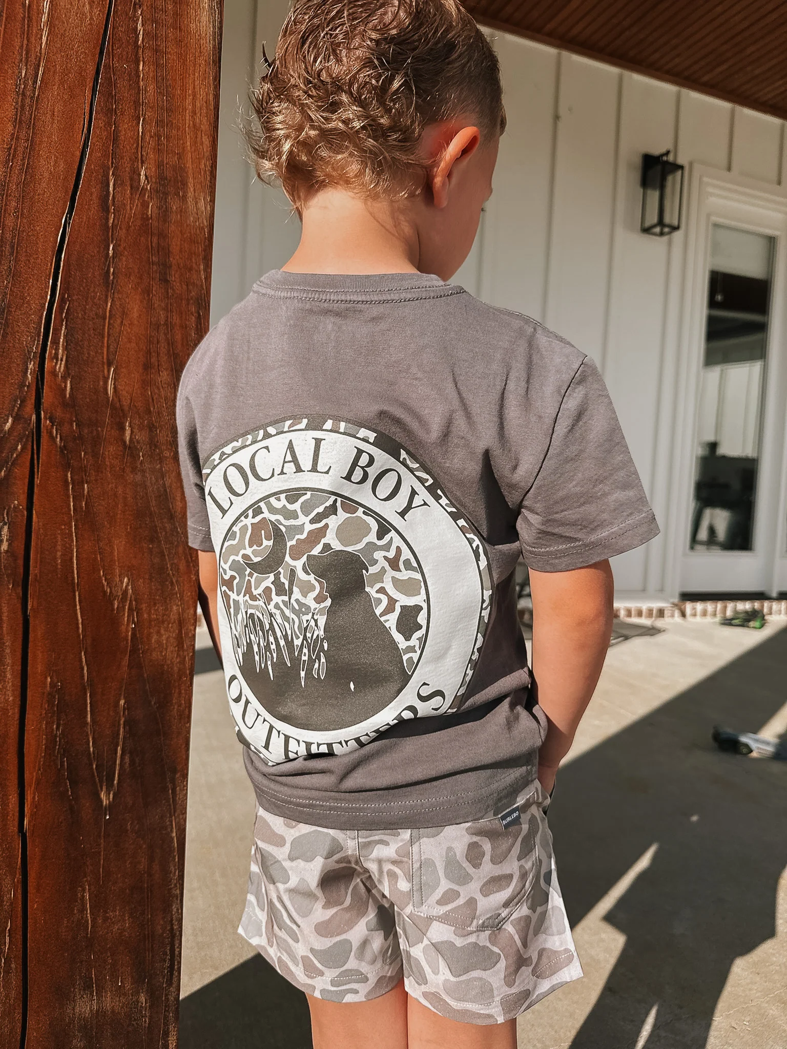 Youth Local Boy Original Localflage Circle T-Shirt - Image 4