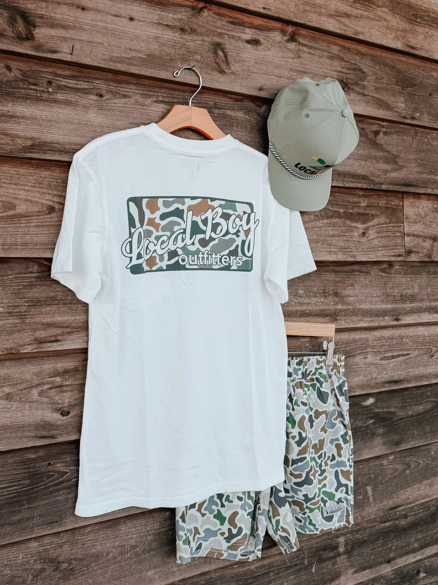 Local Boy Buff Plate T-Shirt - Image 3