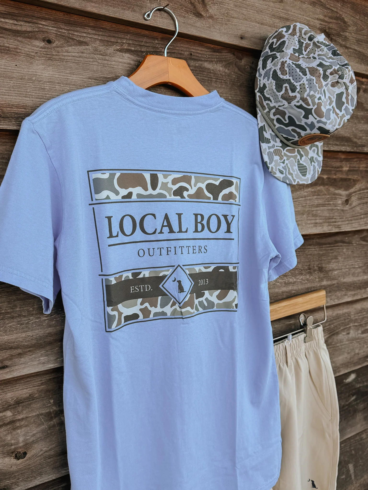 Local Boy Localflage Framed Fill T-Shirt - Image 3