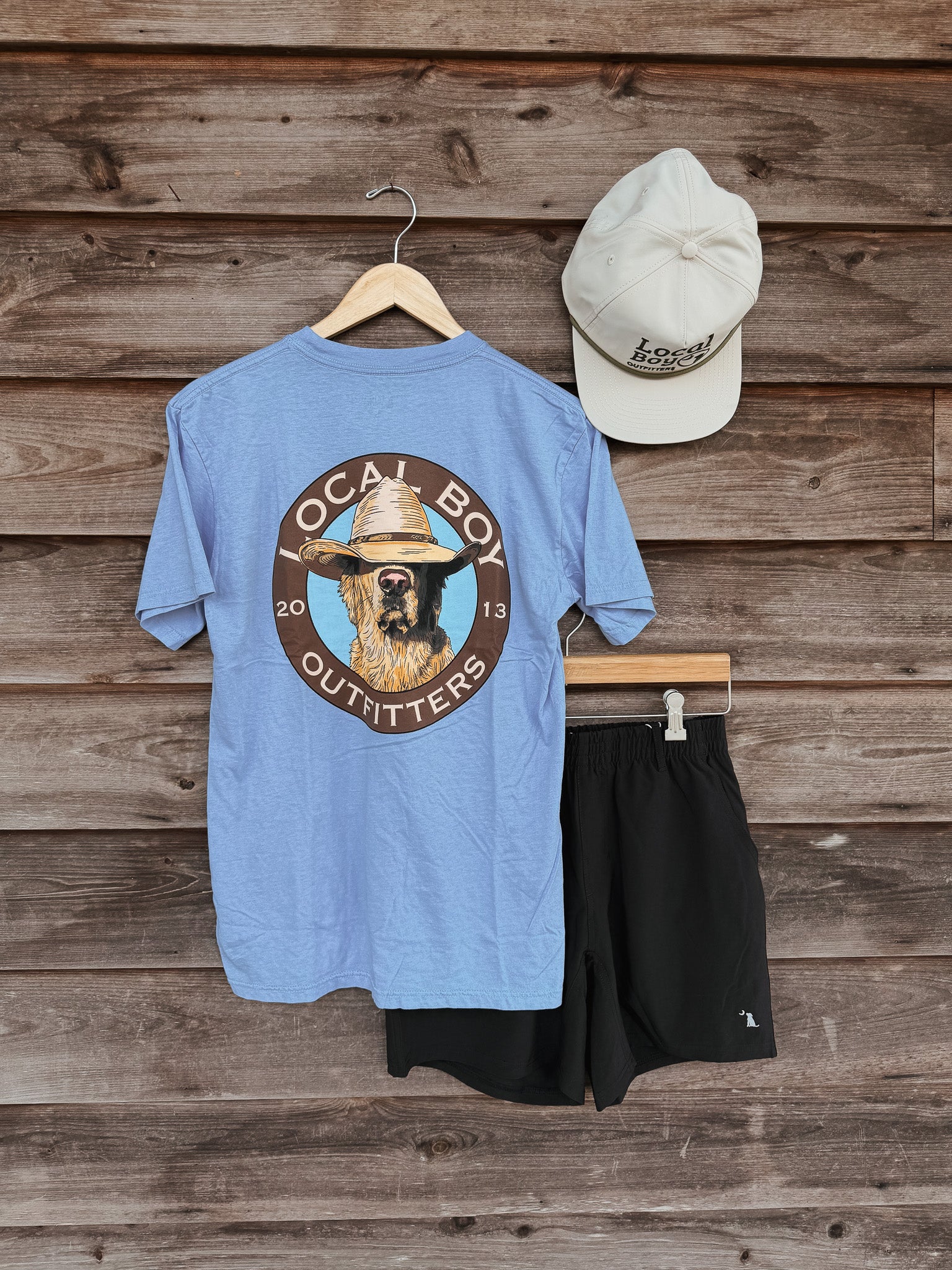 Local Boy Lone Retriever T-Shirt - Image 2
