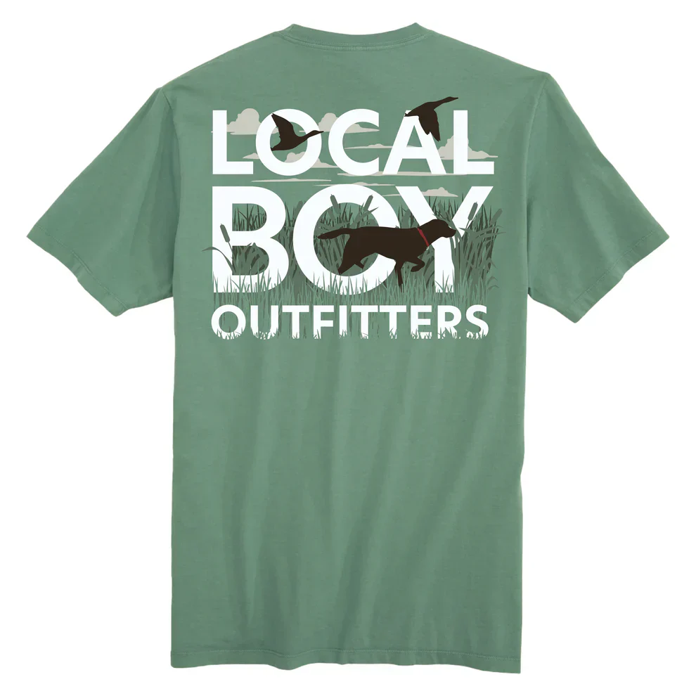 Local Boy Text and Tail T-Shirt - Image 2
