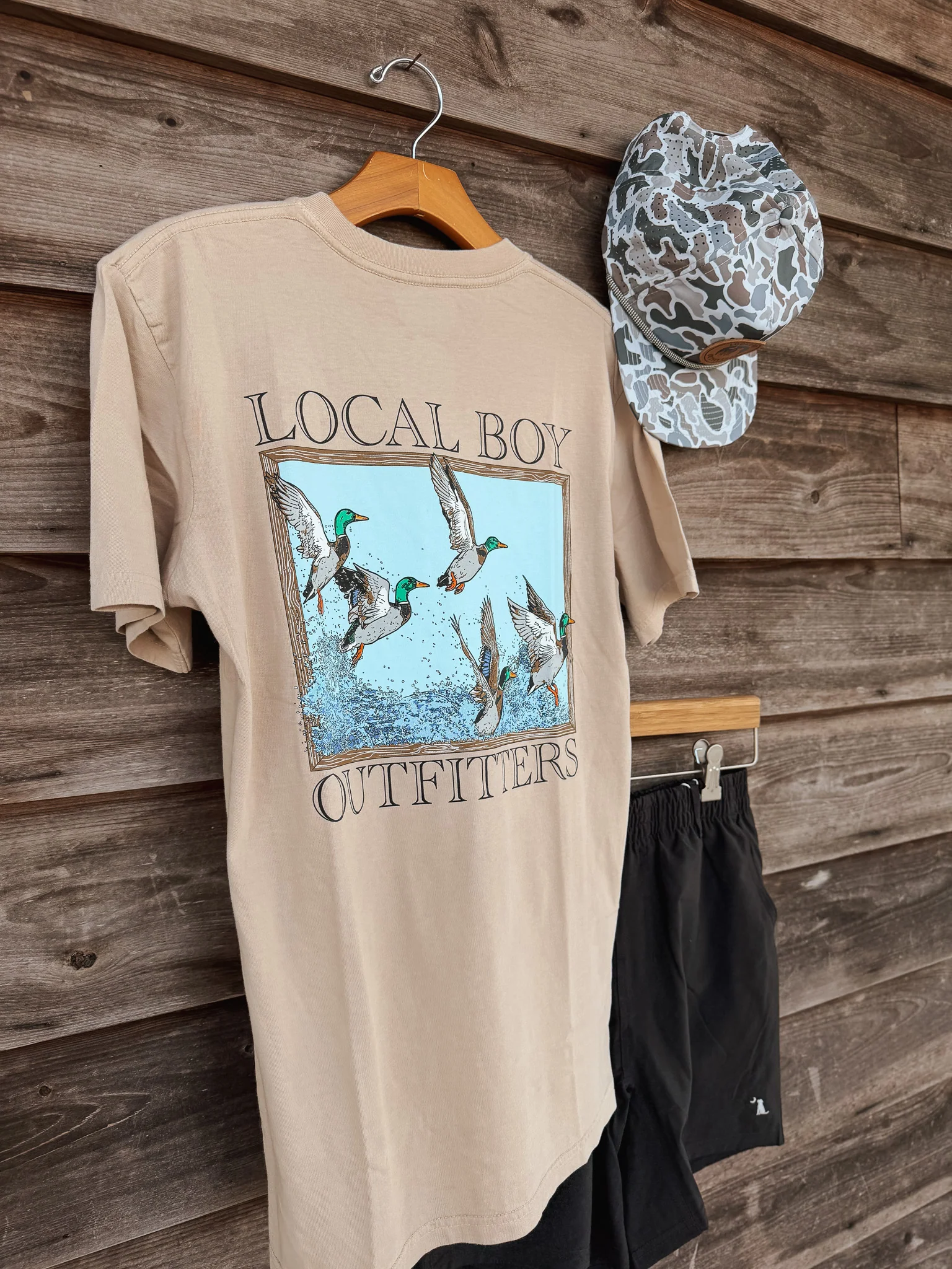 Local Boy Mallard Flock T-Shirt - Image 3