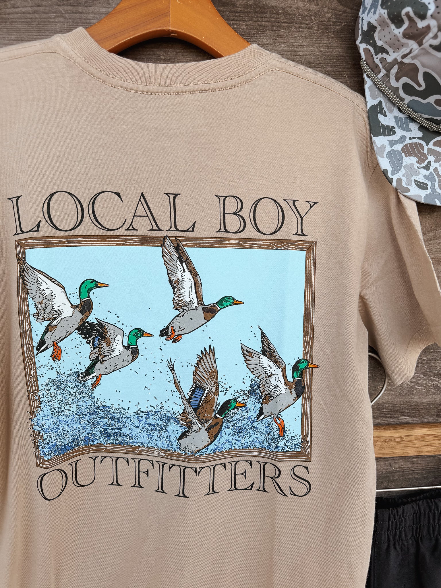 Local Boy Mallard Flock T-Shirt - Image 4