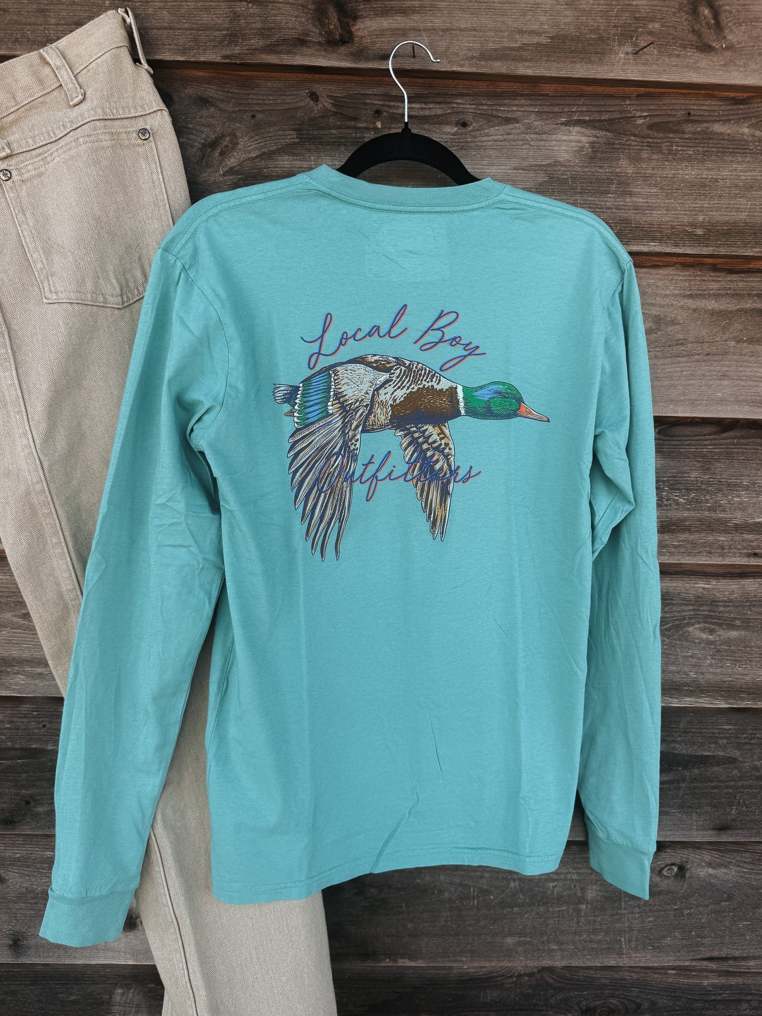 Men's Local Boy Migrating Long Sleeve T-Shirt - Image 3