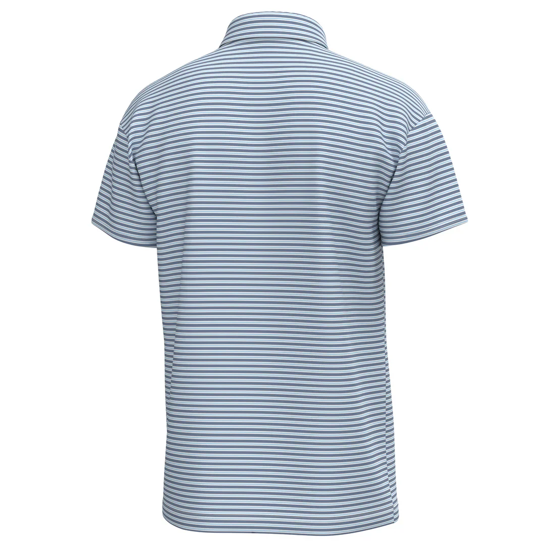 Local Boy Surfside Polo in Light Teal/Navy - Image 3
