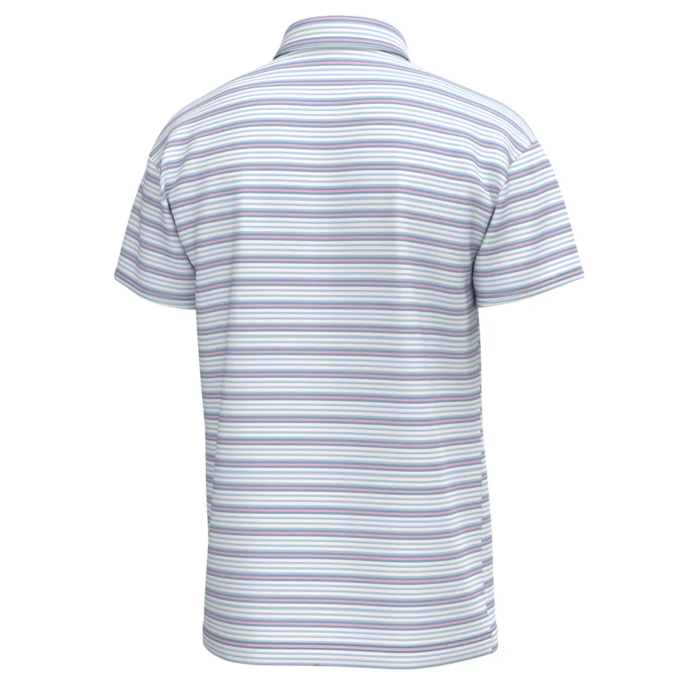 Local Boy Cape Polo in Blue/Pink - Image 3