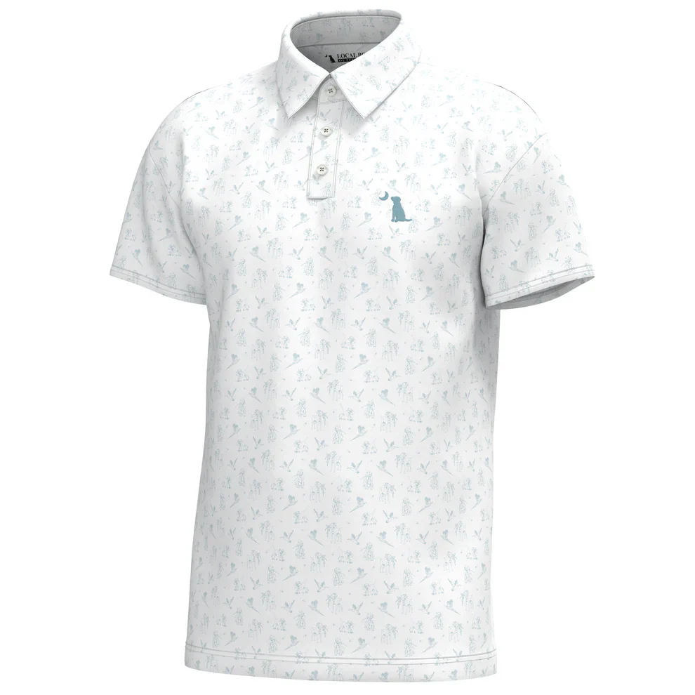 Local Boy Dirty Myrtle Polo in Ultimate Retrieve - Image 2