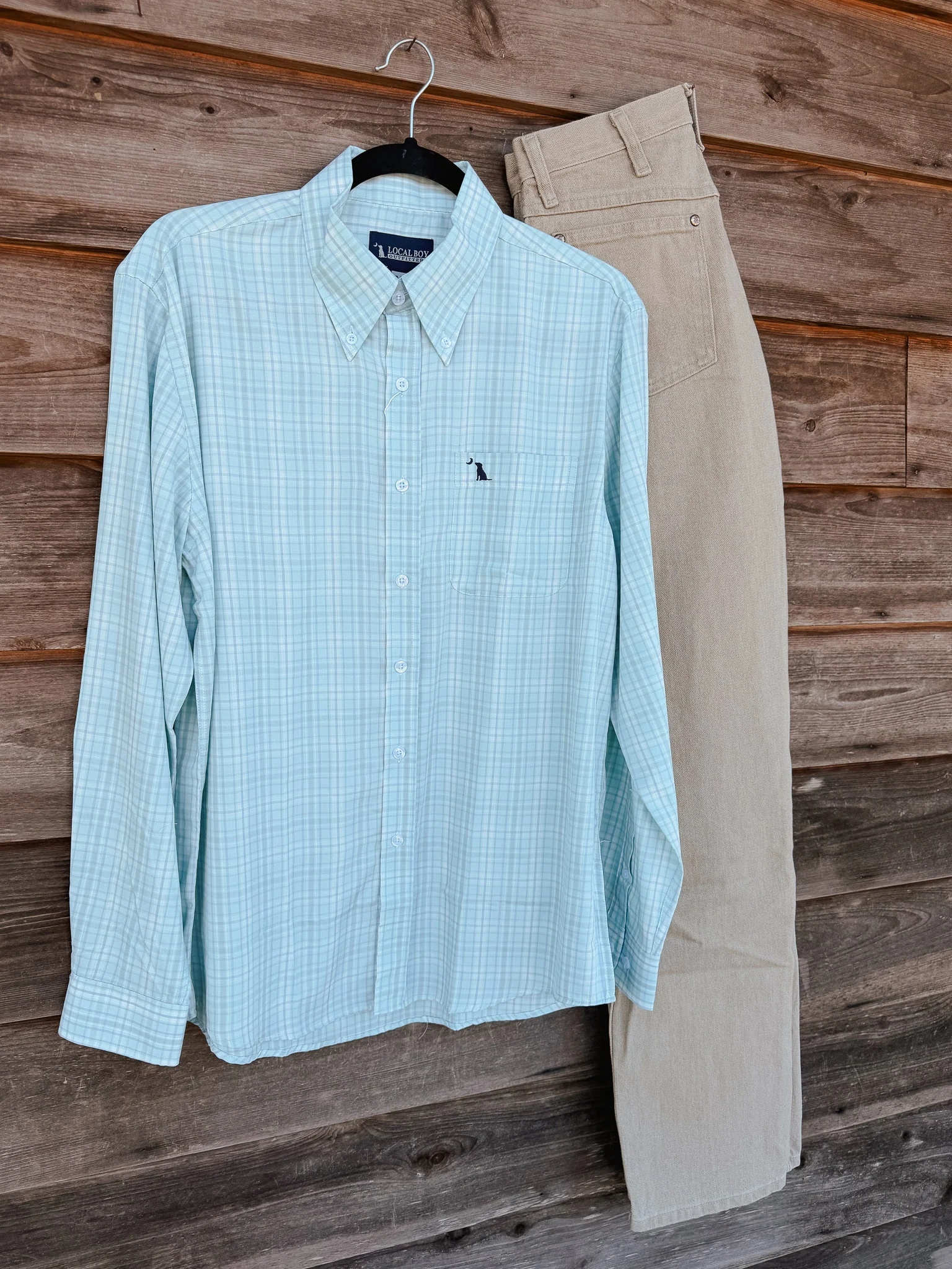 Local Boy Sherry Dress Shirt in Light Blue - Image 4