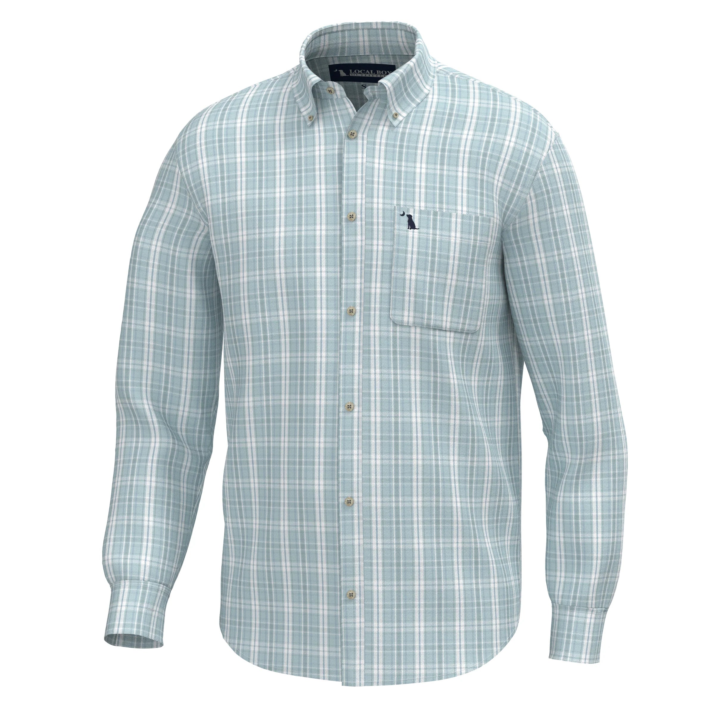Local Boy Sherry Dress Shirt in Light Blue - Image 6