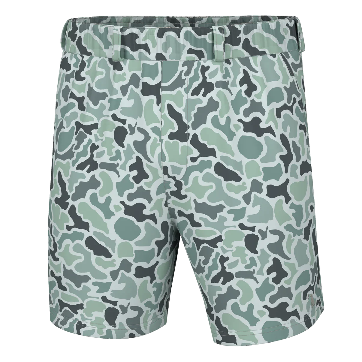 Men's Local Boy Outfitters Volley Shorts in Localflage Lagoon - Image 3
