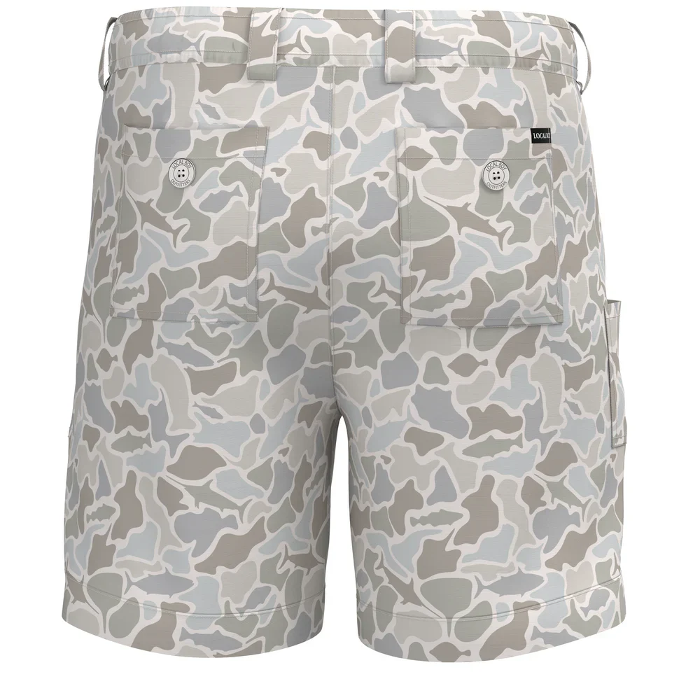 Men's Local Boy Chum Short in Salt Water Camo - Image 2