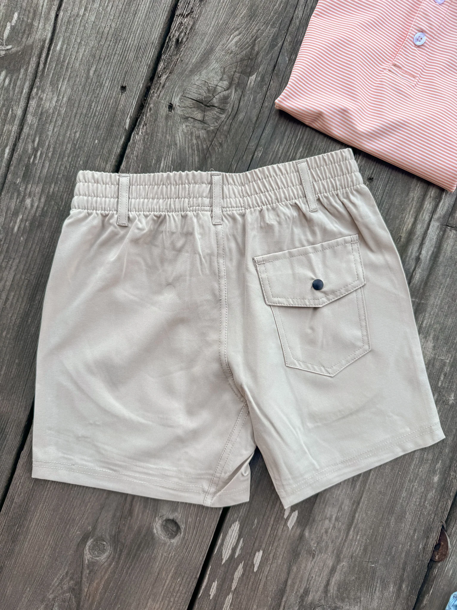 Youth Local Boy Outfitters Volley Shorts in Khaki - Image 10