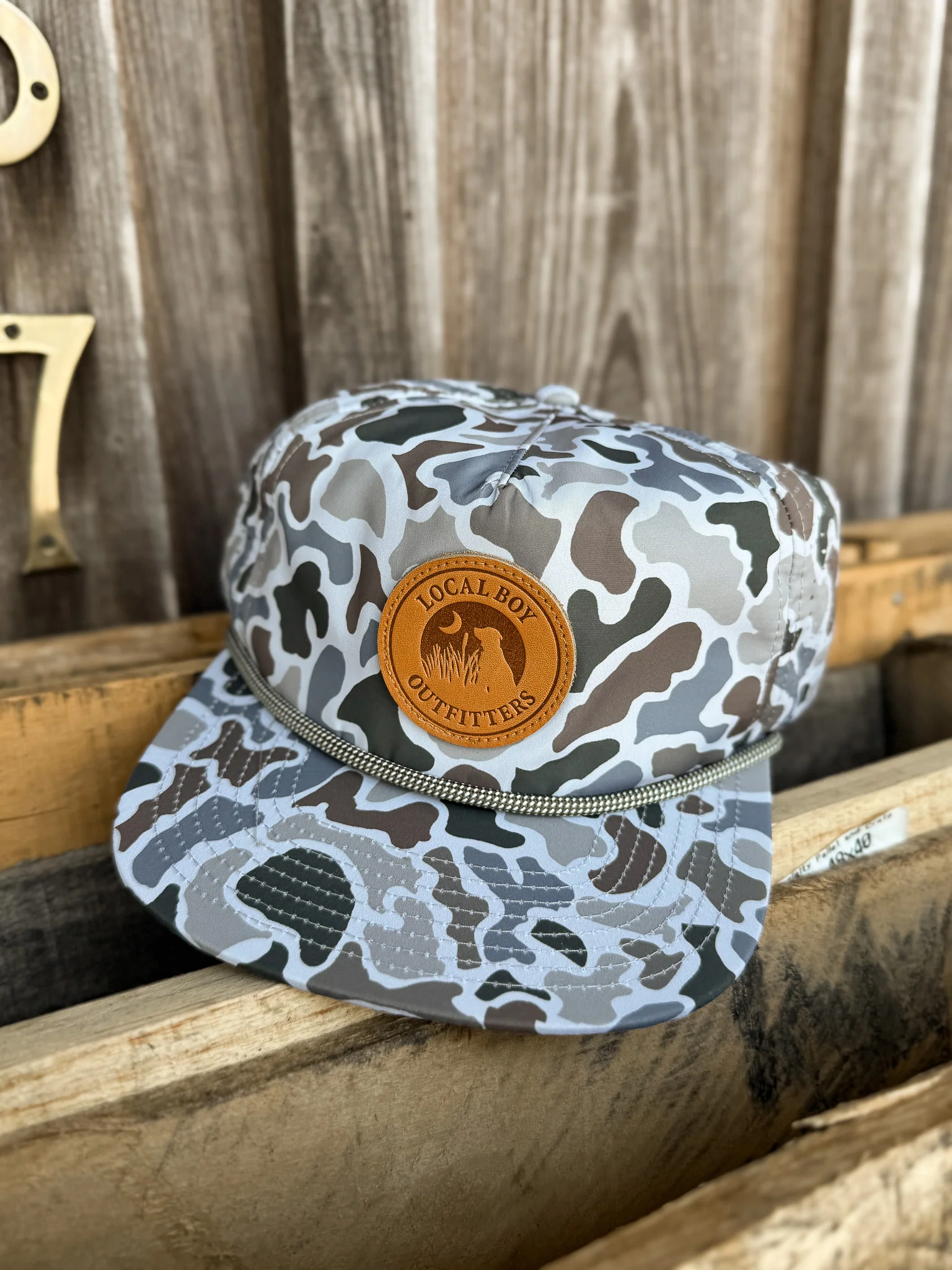 Men's Local Boy Circle Patch Rope Cap - Image 2
