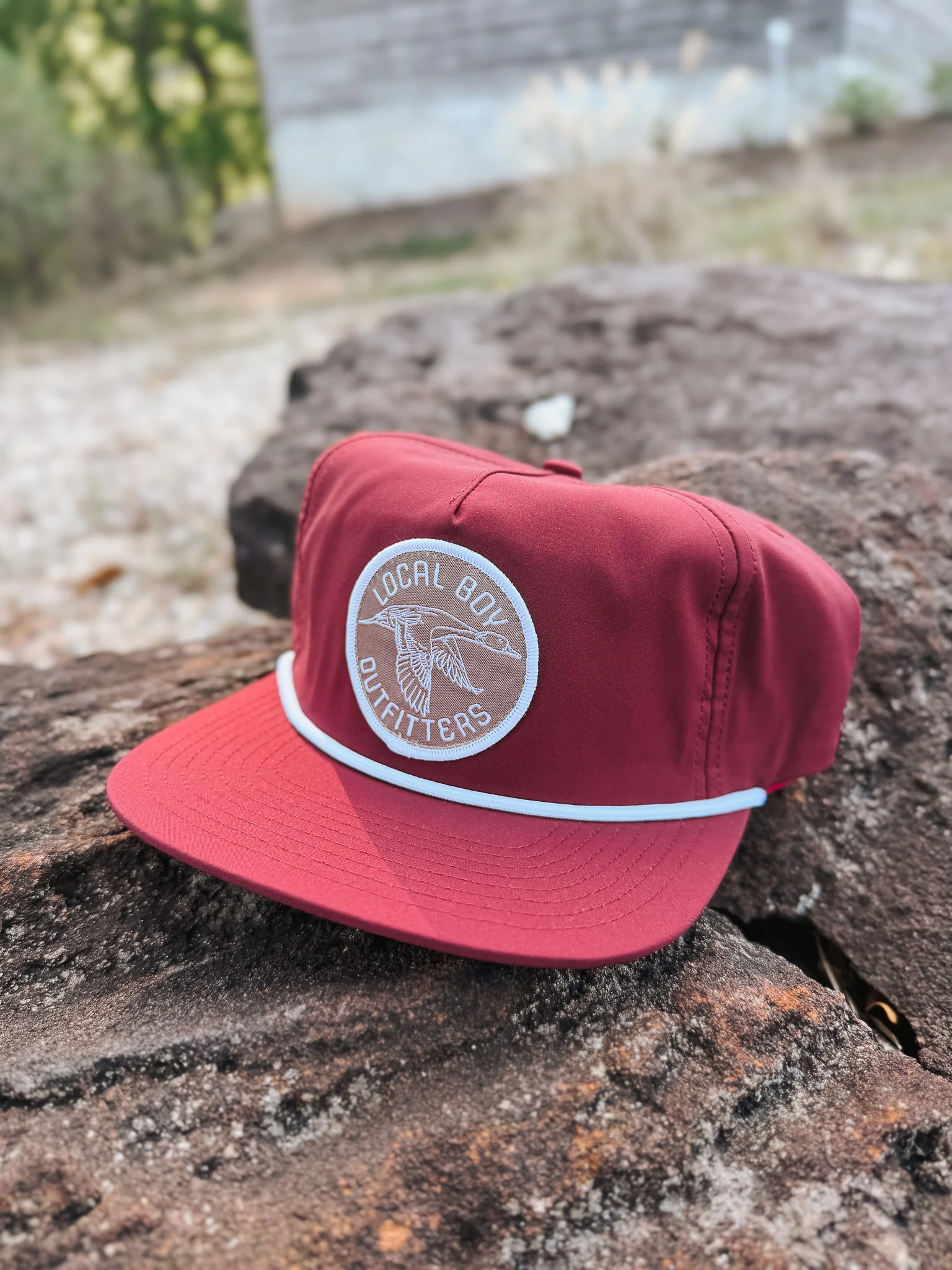 Local Boy Pintail Patch Low Profile Rope Hat - Image 3