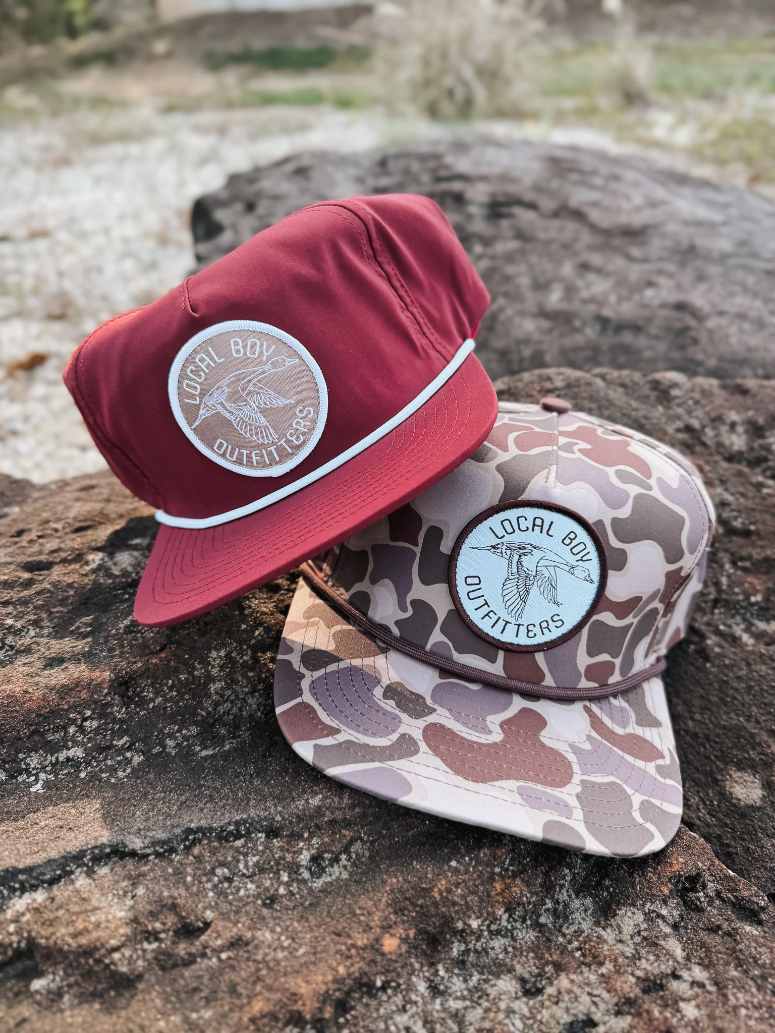 Local Boy Pintail Patch Low Profile Rope Hat - Image 5