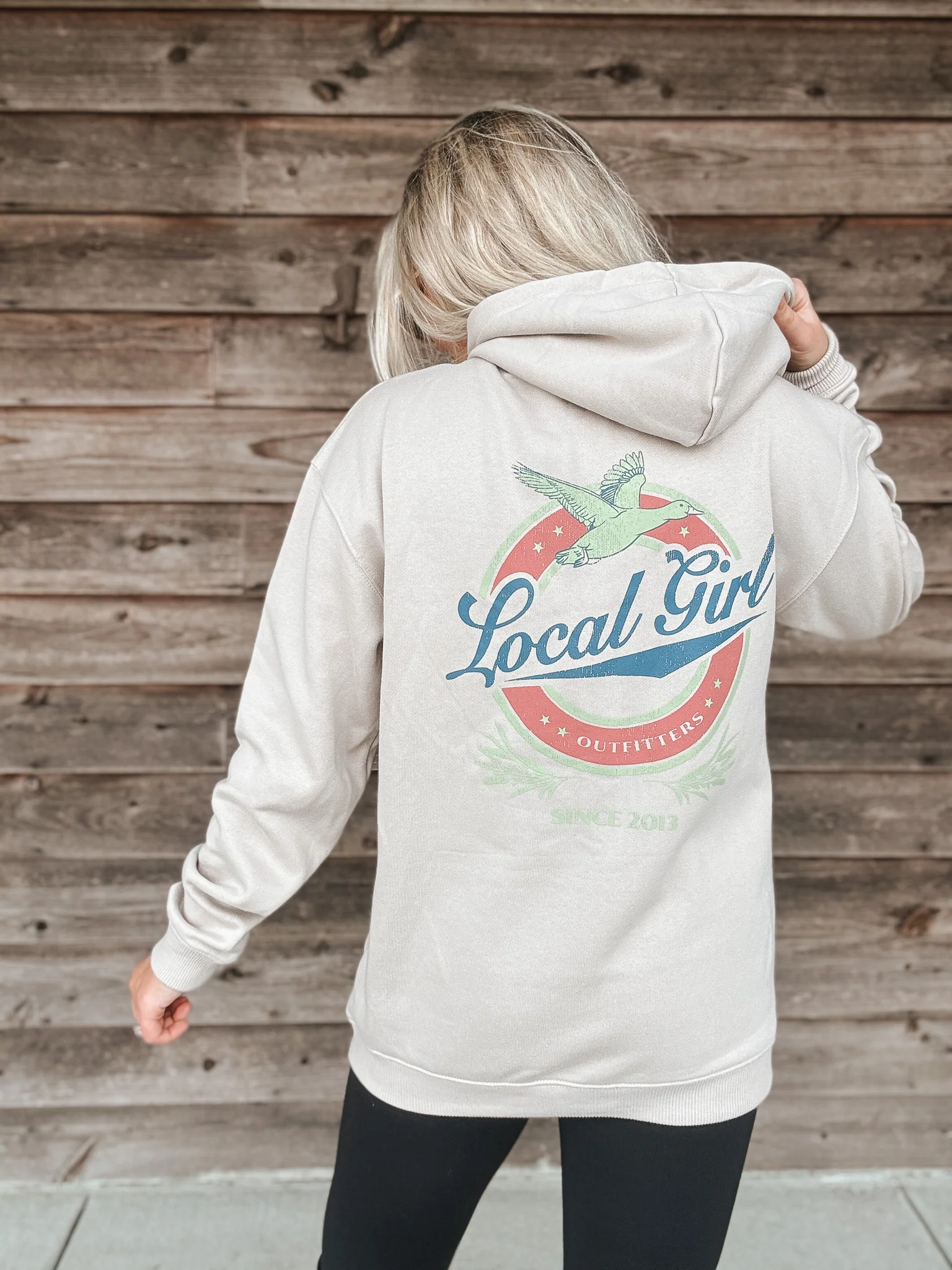 Local Girl Vintage Miller Brushwood Hoodie - Image 4