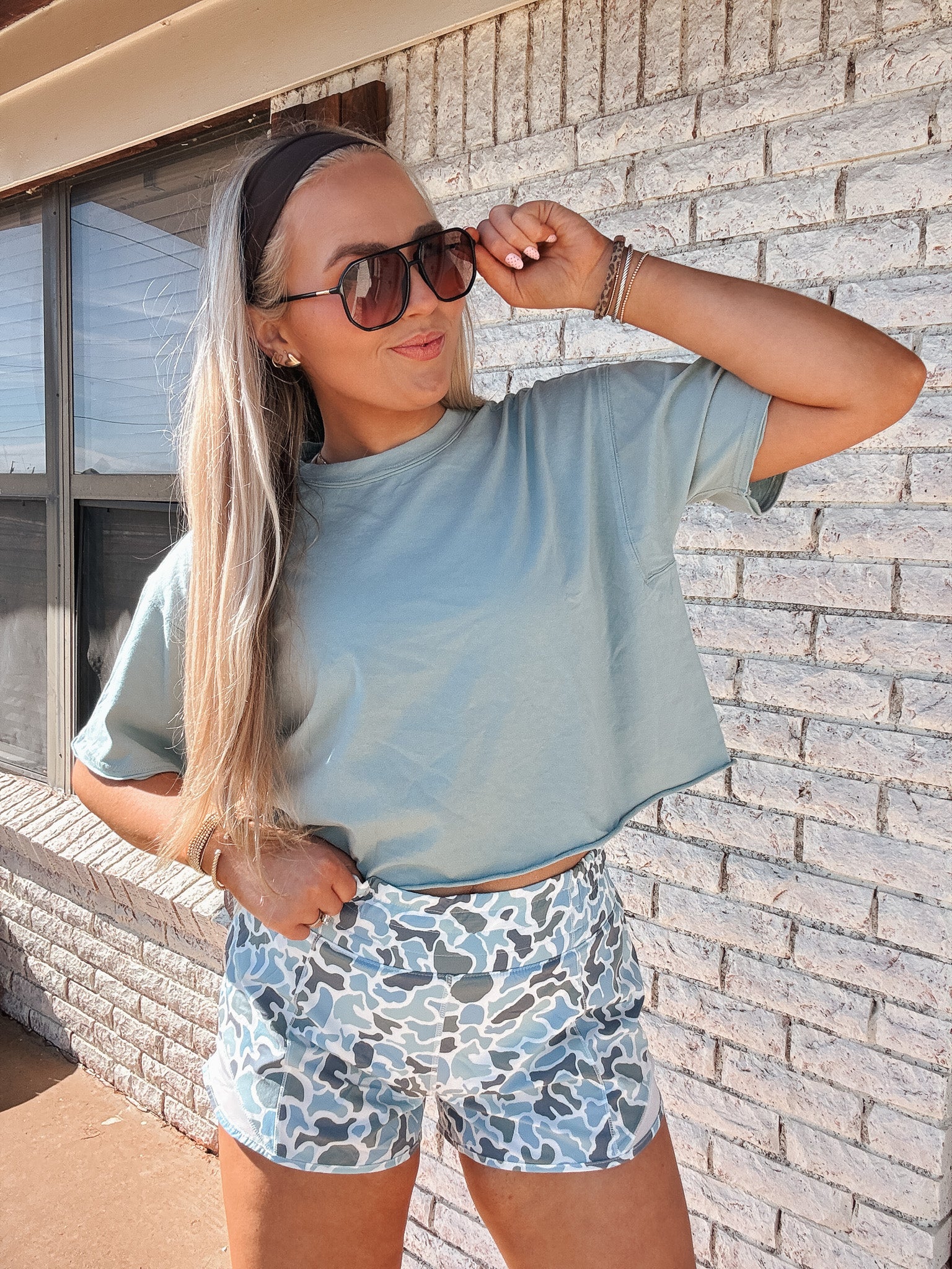 Local Girl Outfitters Vista Shorts in Localflage Coast - Image 6