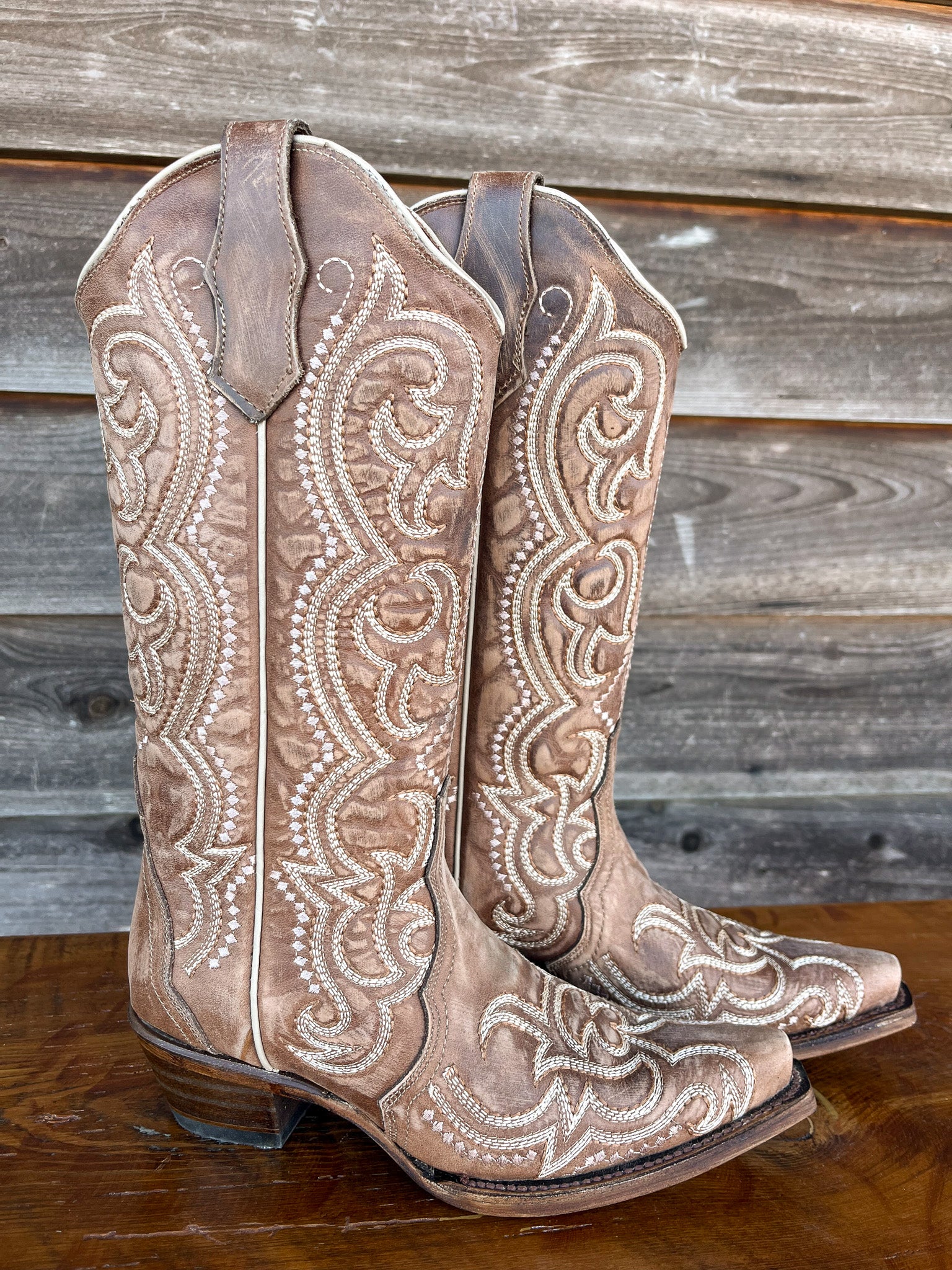 WOMEN'S CIRCLE G BY CORRAL BROWN SEQUENCE EMBROIDERY BOOTS - Image 16