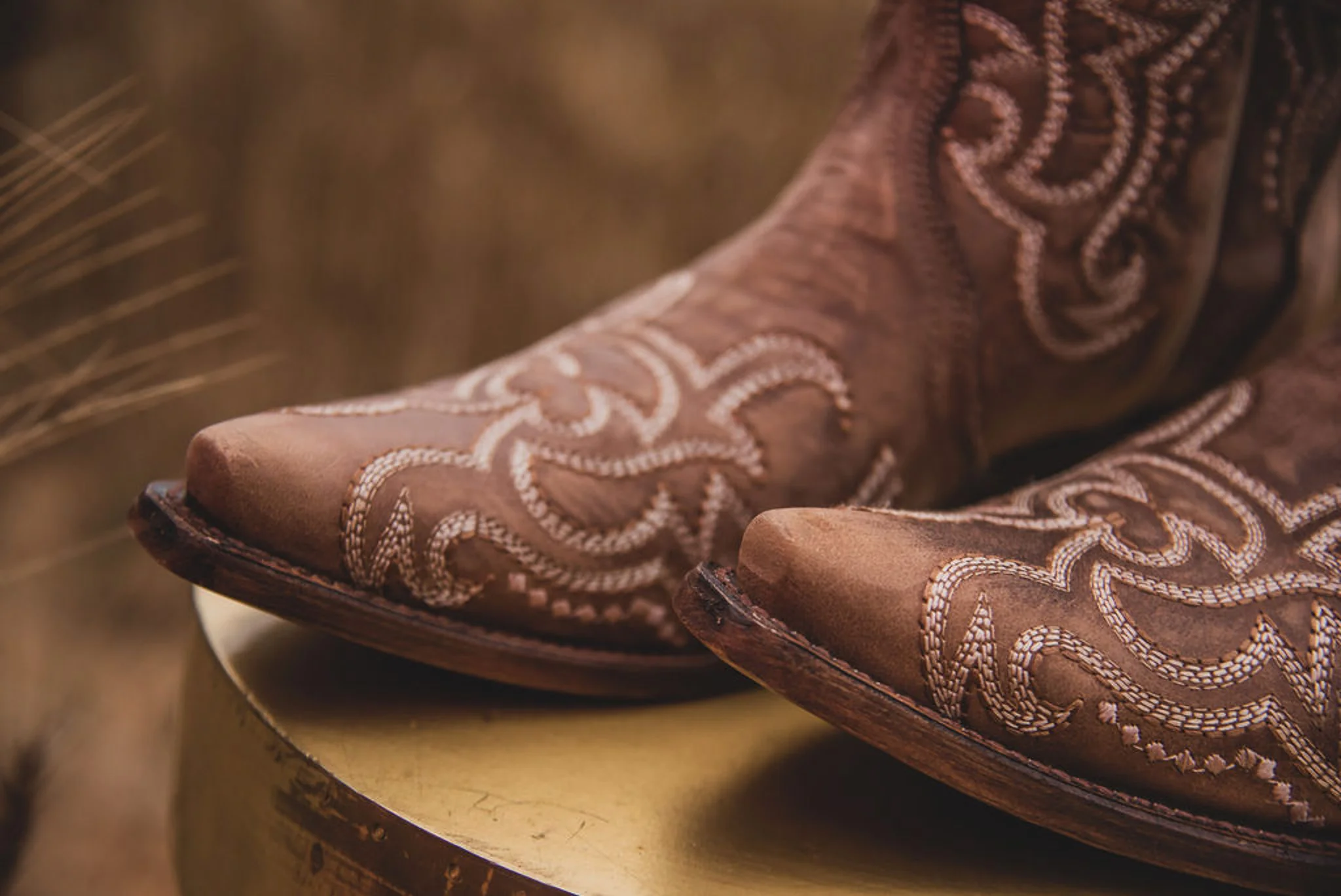 WOMEN'S CIRCLE G BY CORRAL BROWN SEQUENCE EMBROIDERY BOOTS - Image 9