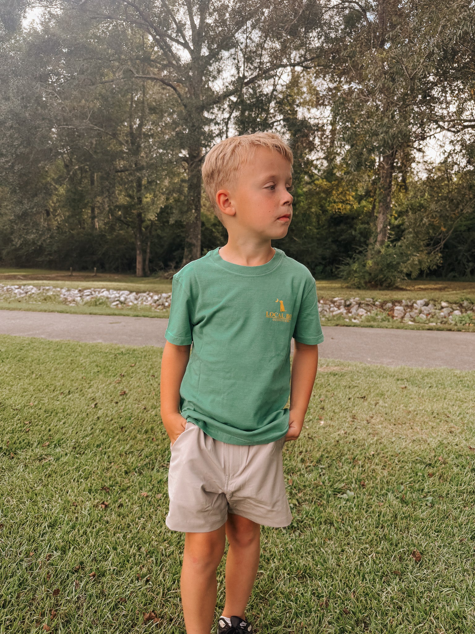 Youth Local Boy Moonlit Mallard T-Shirt - Image 3