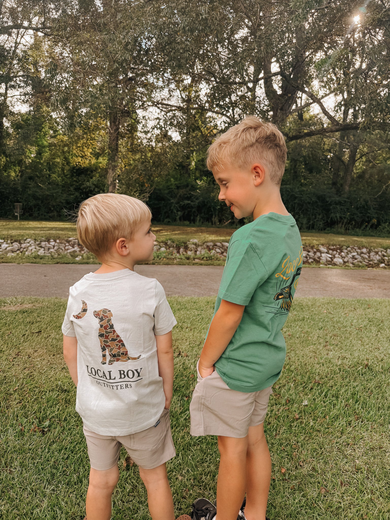 Youth Local Boy Moonlit Mallard T-Shirt - Image 8