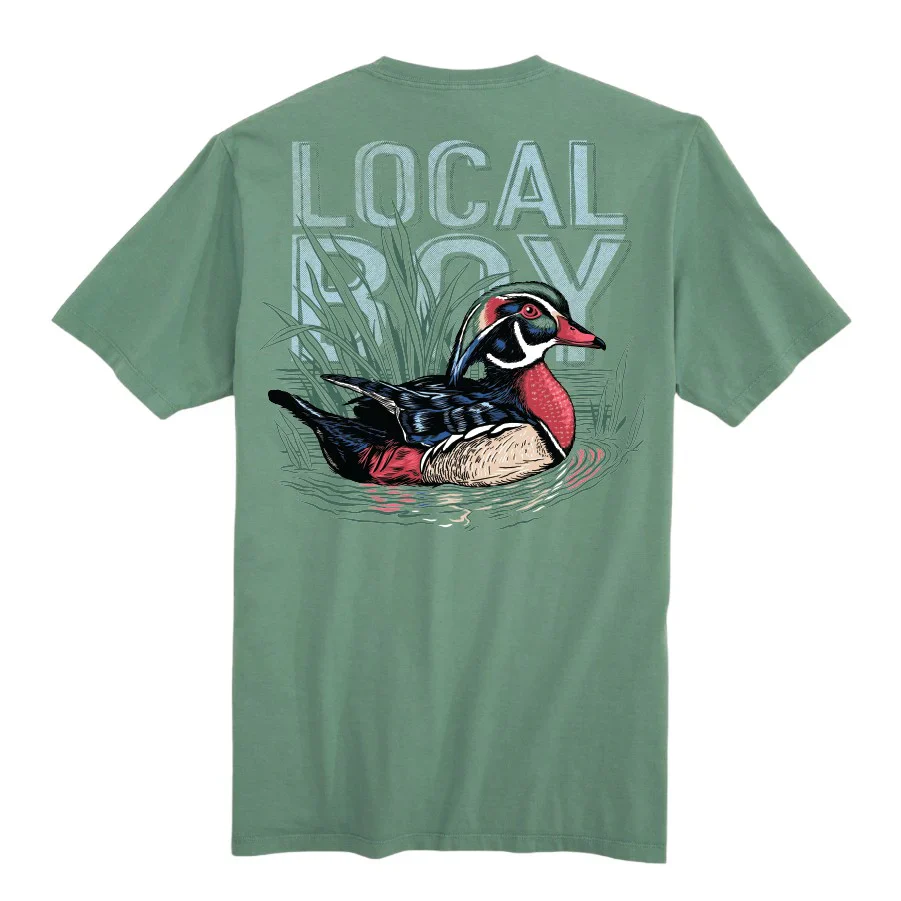 Youth Local Boy Wood Duck T-Shirt - Image 3