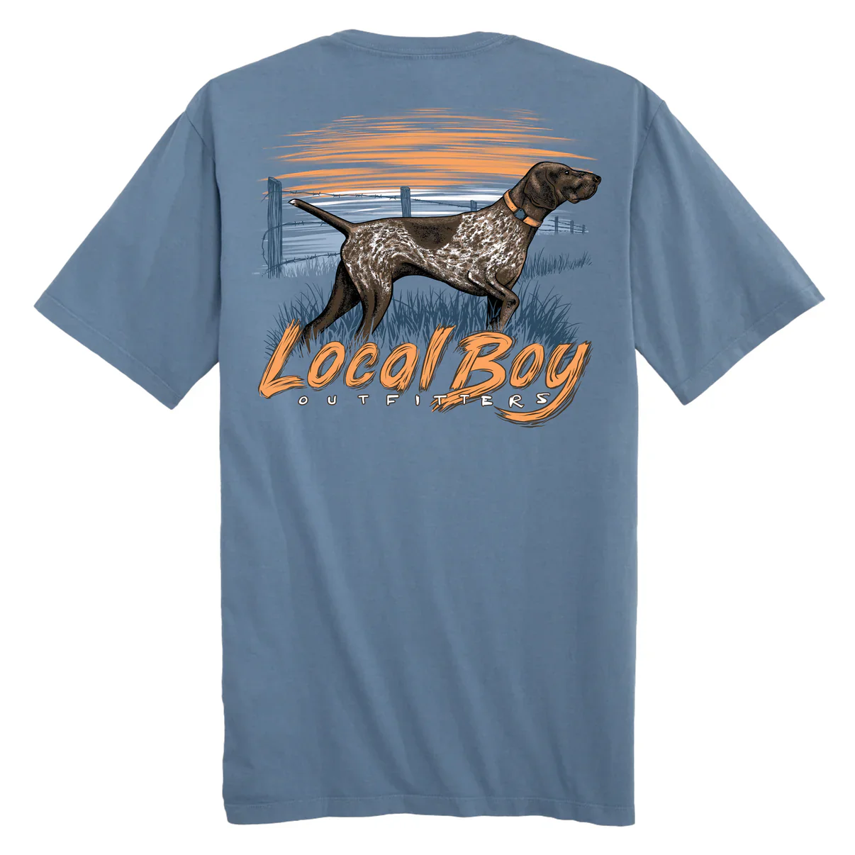 Youth Local Boy GSP Sunset T-Shirt - Image 3
