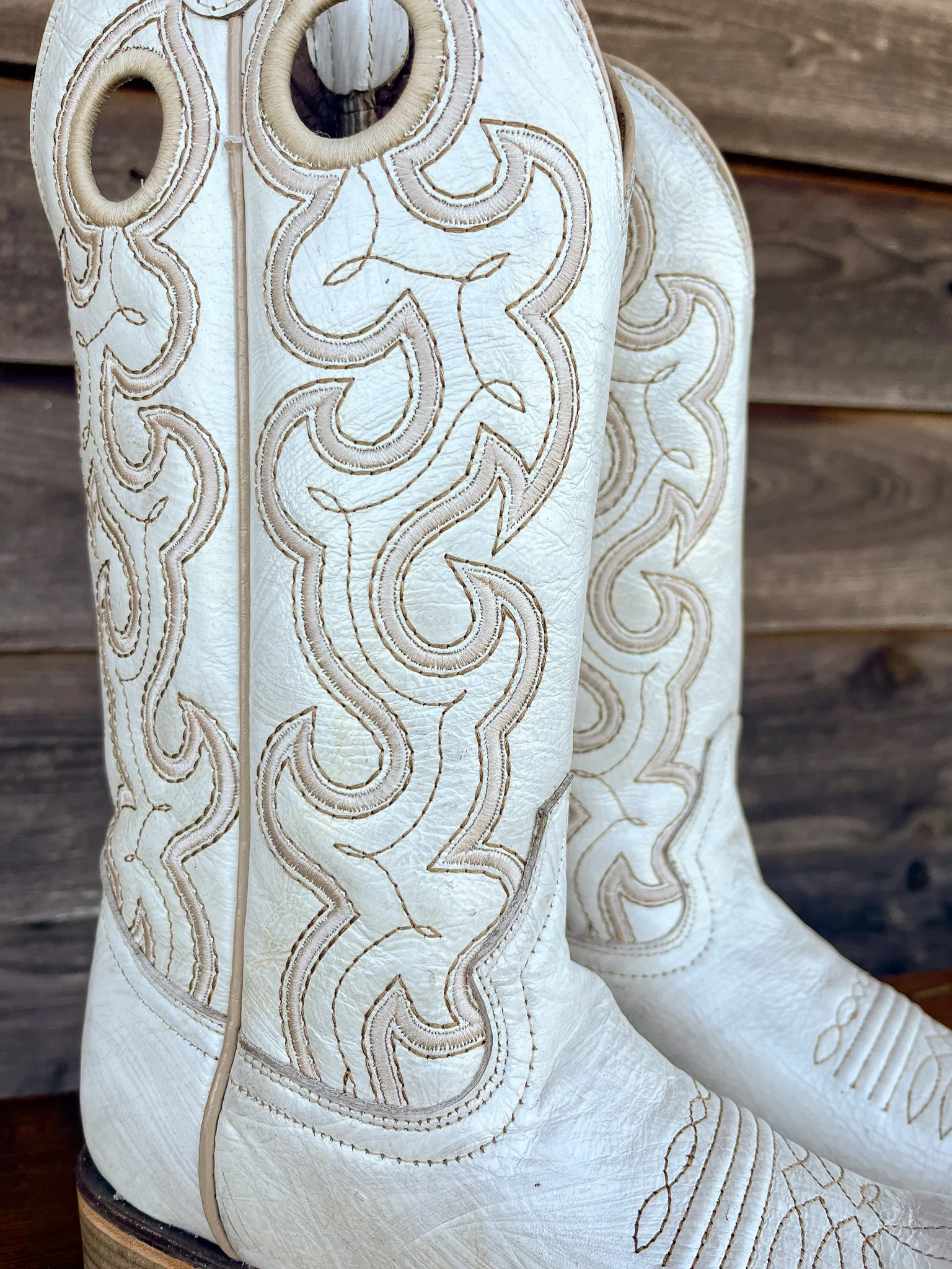 Women's Corral Pearl Cutout Embroidered Square Toe Western Boots - Image 6