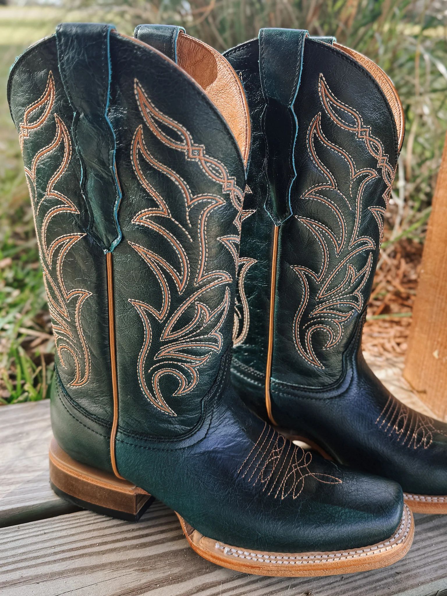 Women's Circle G Embroidery Boots - Image 15