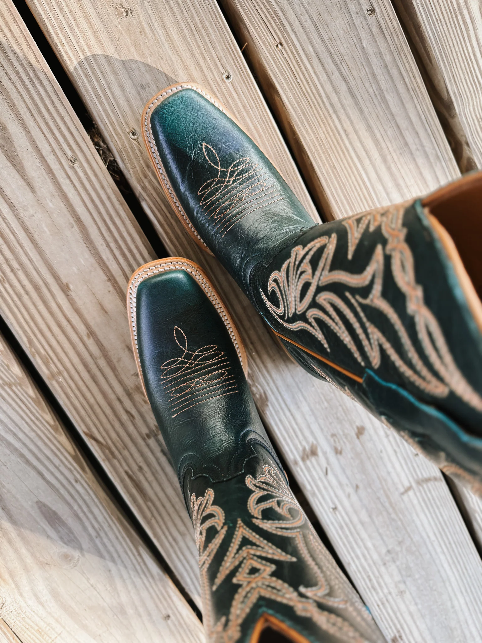 Women's Circle G Embroidery Boots - Image 16